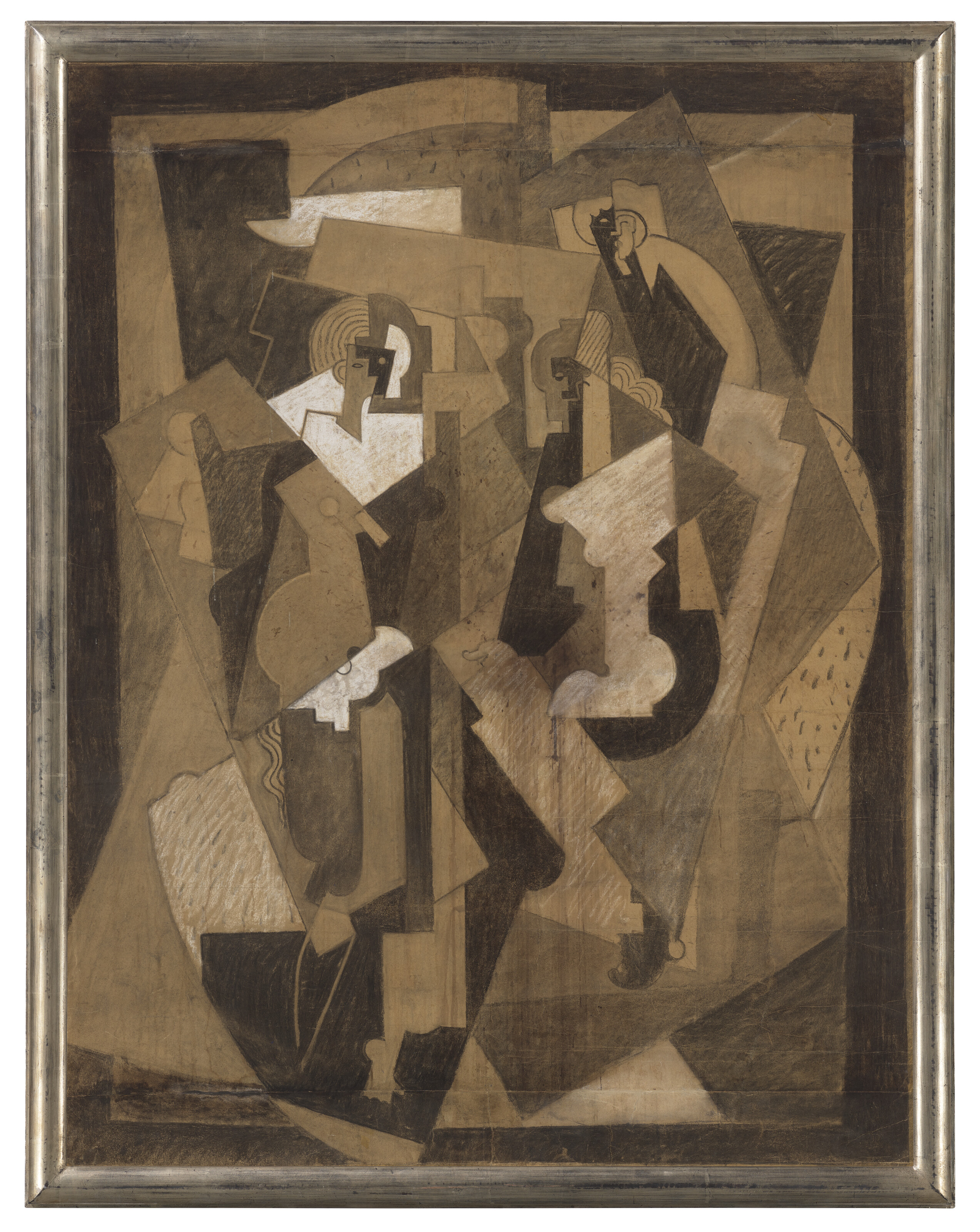 Albert Gleizes — Композиция из трех персонажей, изображение 2