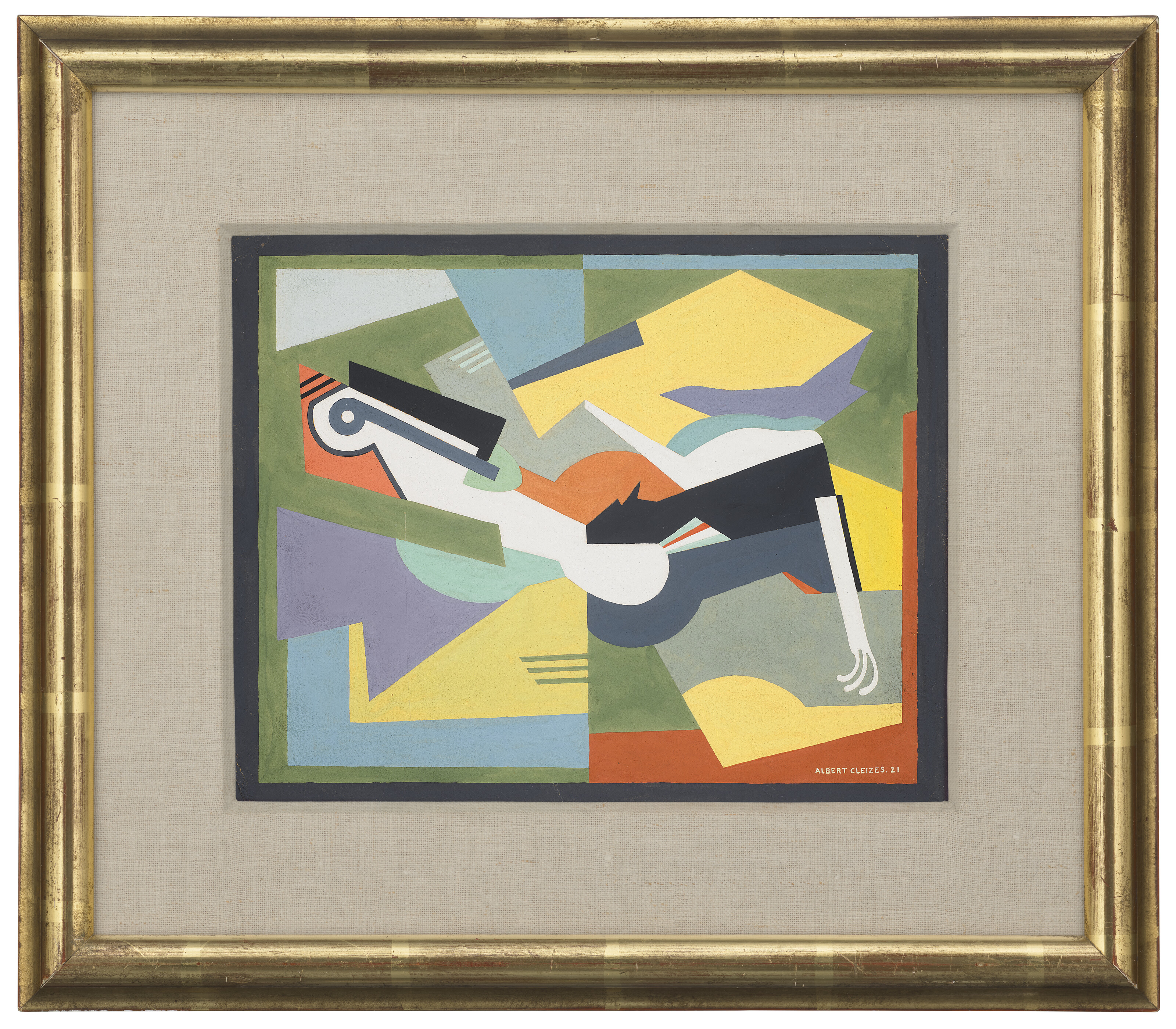 Albert Gleizes — Настоящая любовь к новой женщине-кубистке, изображение 2