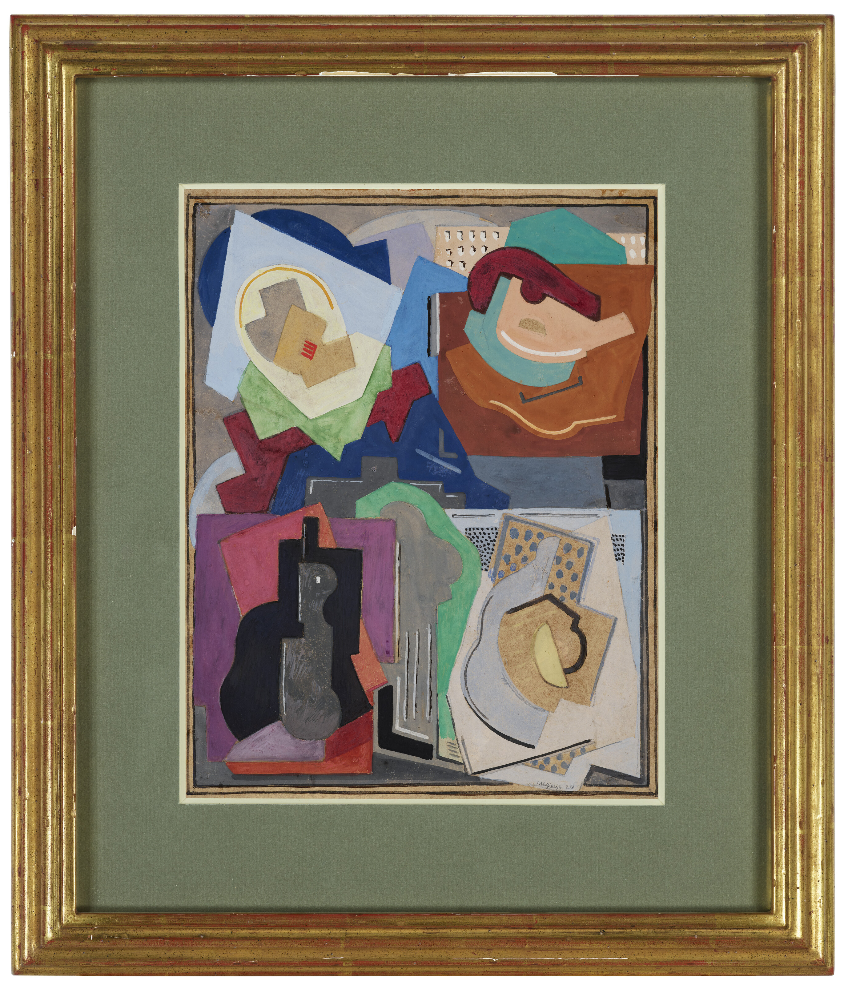 Albert Gleizes — Четыре элемента твоей композиции из четырех элементов, изображение 2