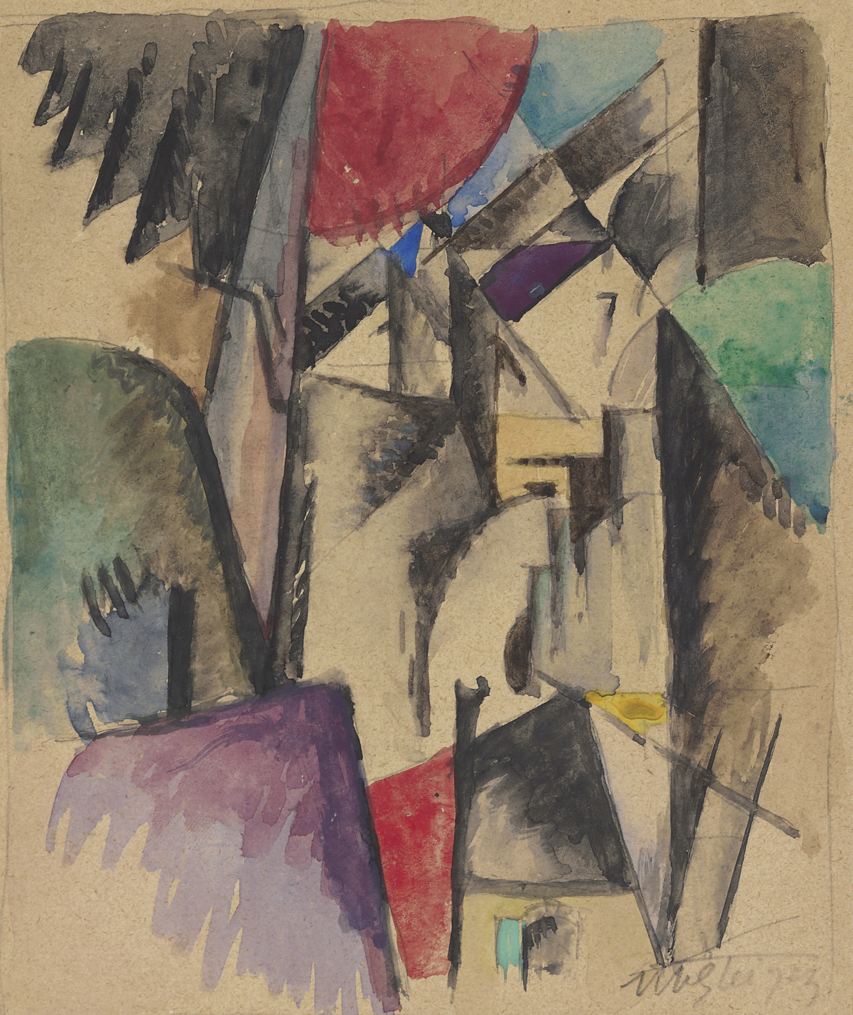 Albert Gleizes — Улица Волни