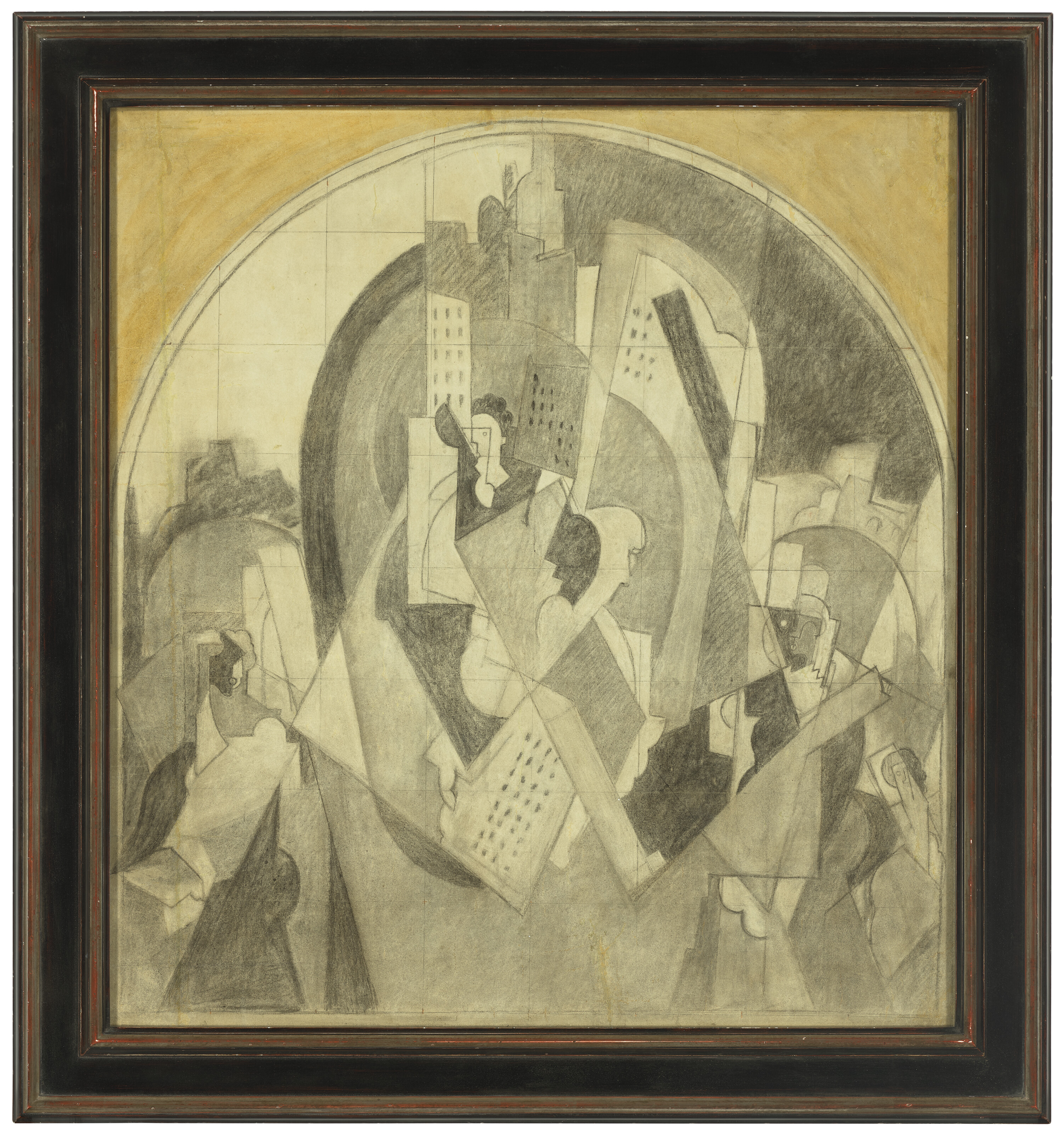 Albert Gleizes — Этюд для художественной росписи Московского вокзала, изображение 2
