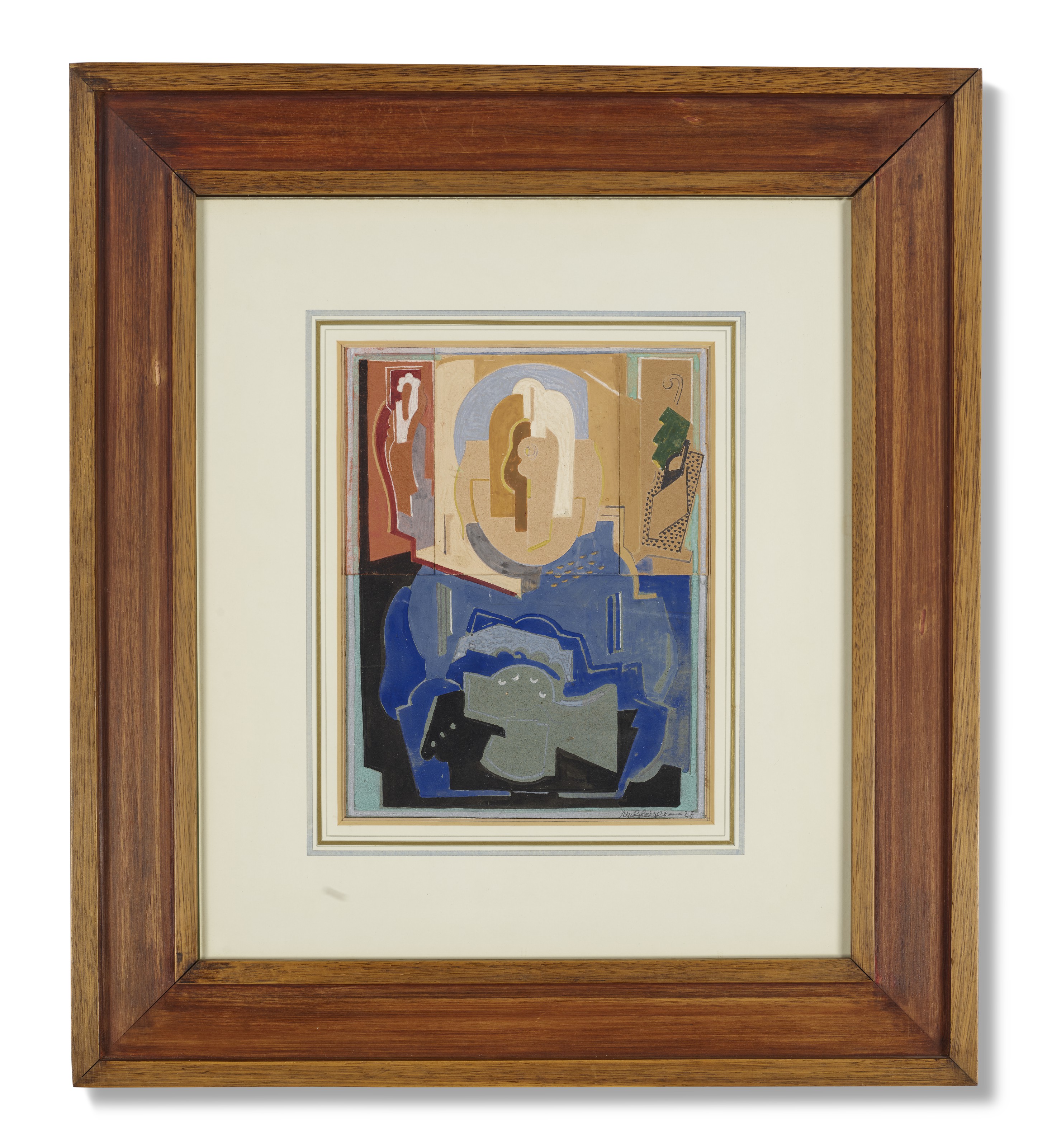 Albert Gleizes — Композиция из четырех элементов, изображение 2