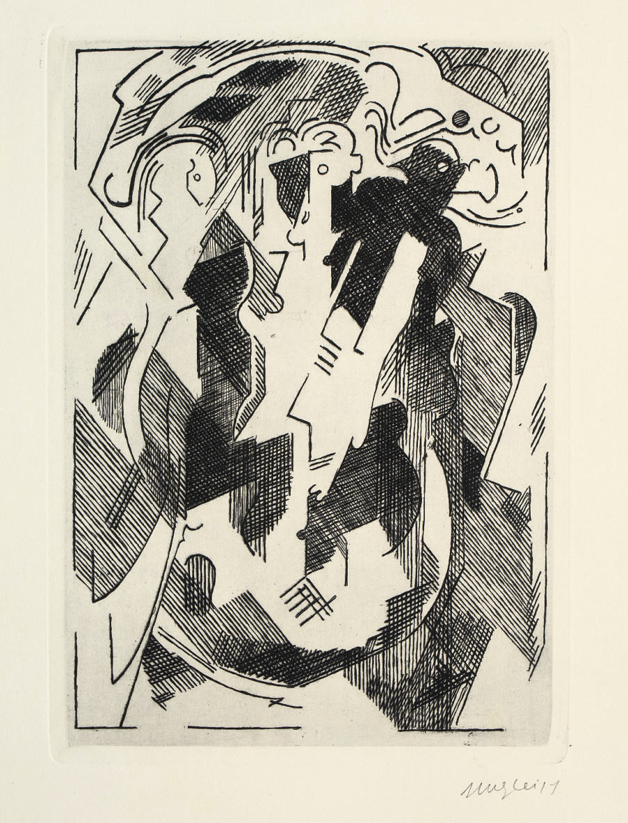 Albert Gleizes — Блез Паскаль, "Мысли о человеке и смерти" (Лойер 21-77)