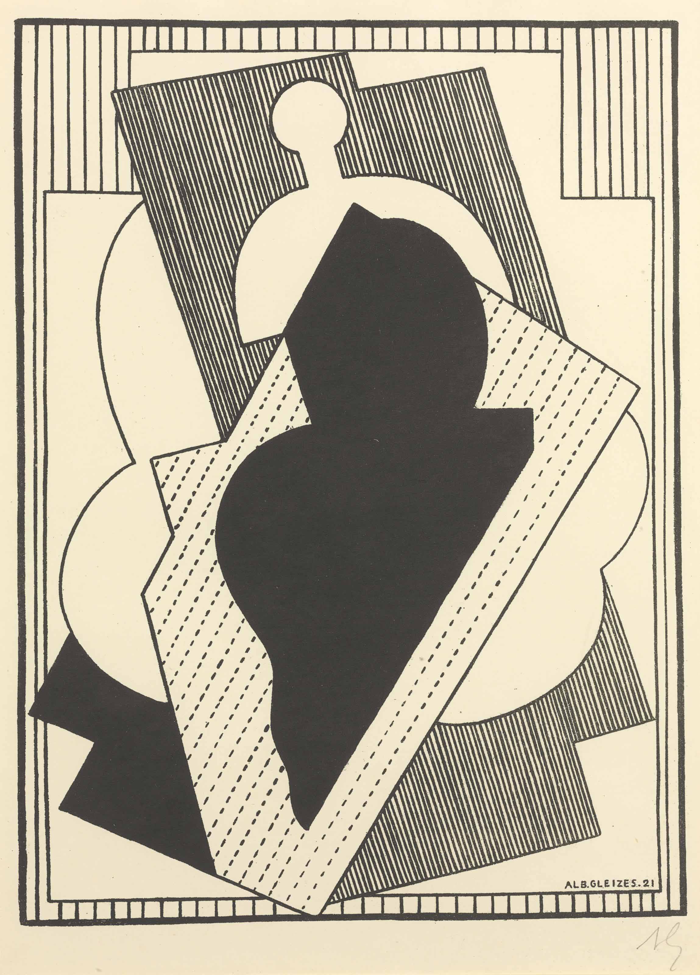 Albert Gleizes — Композиция в стиле кубизма