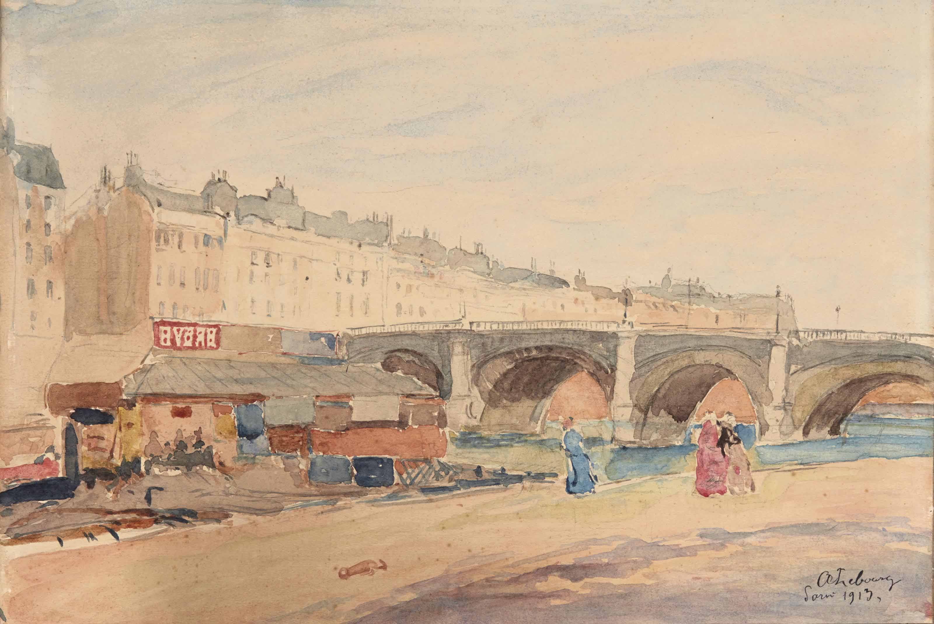 Albert Lebourg — ПАРИЖ, ЛЕ-ПОН-ДЕ-ЛА-ТУРНЕЛЬ