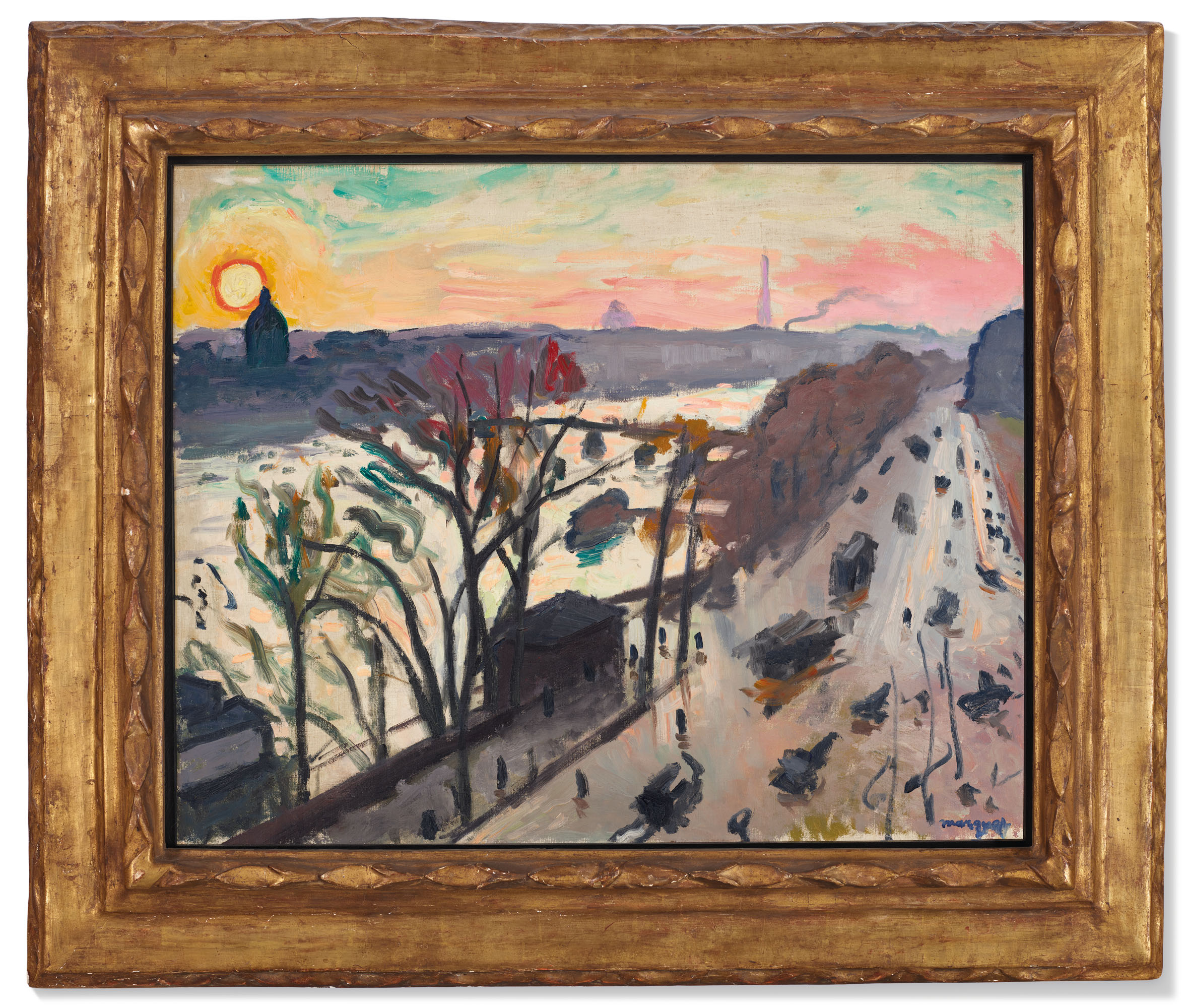 Albert Marquet — Париж, набережная Лувра, Солей д'Ивер, изображение 2