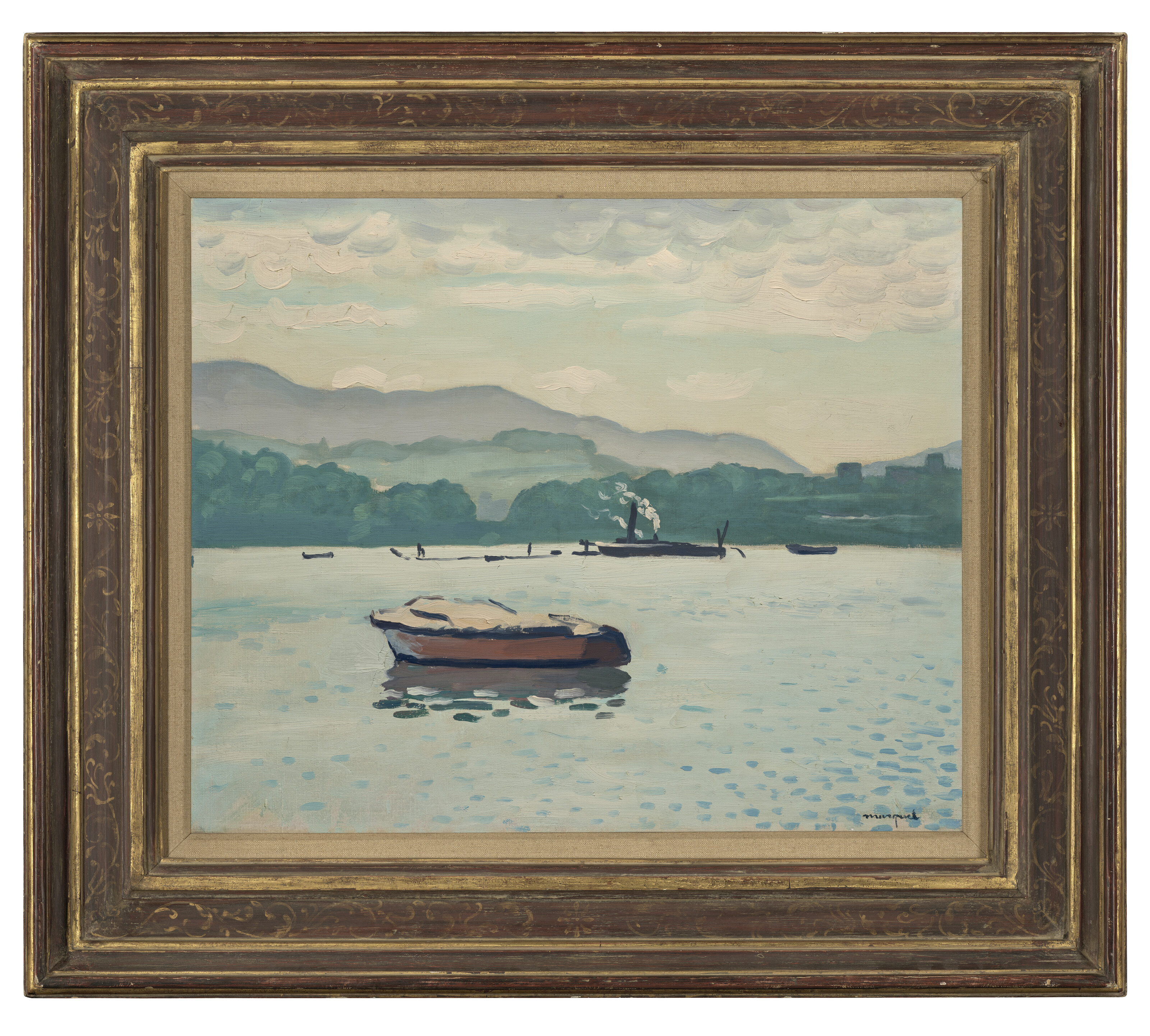 Albert Marquet — Автомобильный парк Ле-Кано, залив Шингуди, изображение 4