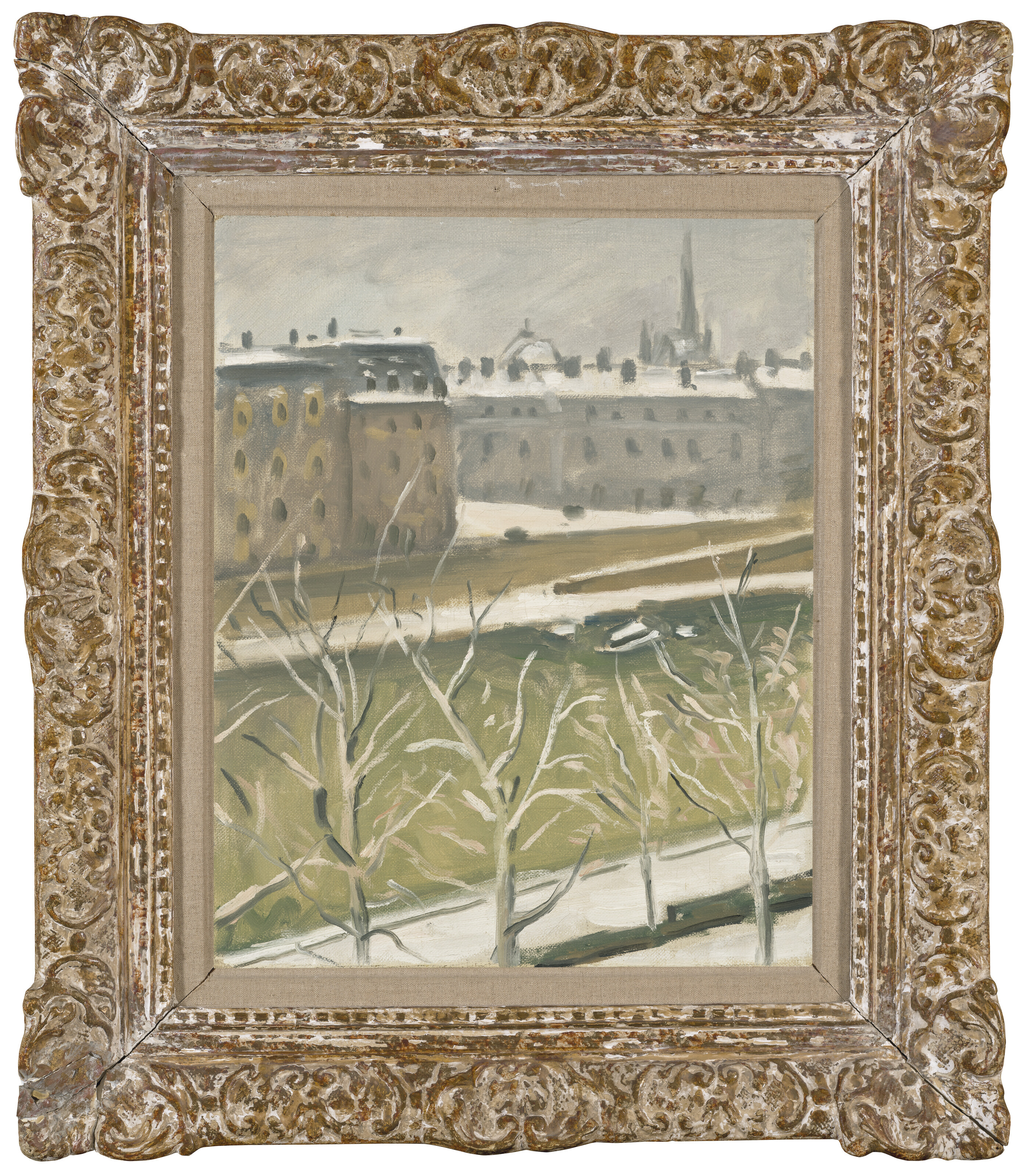 Albert Marquet — Сент-Шапель-су-ла-неж, изображение 4