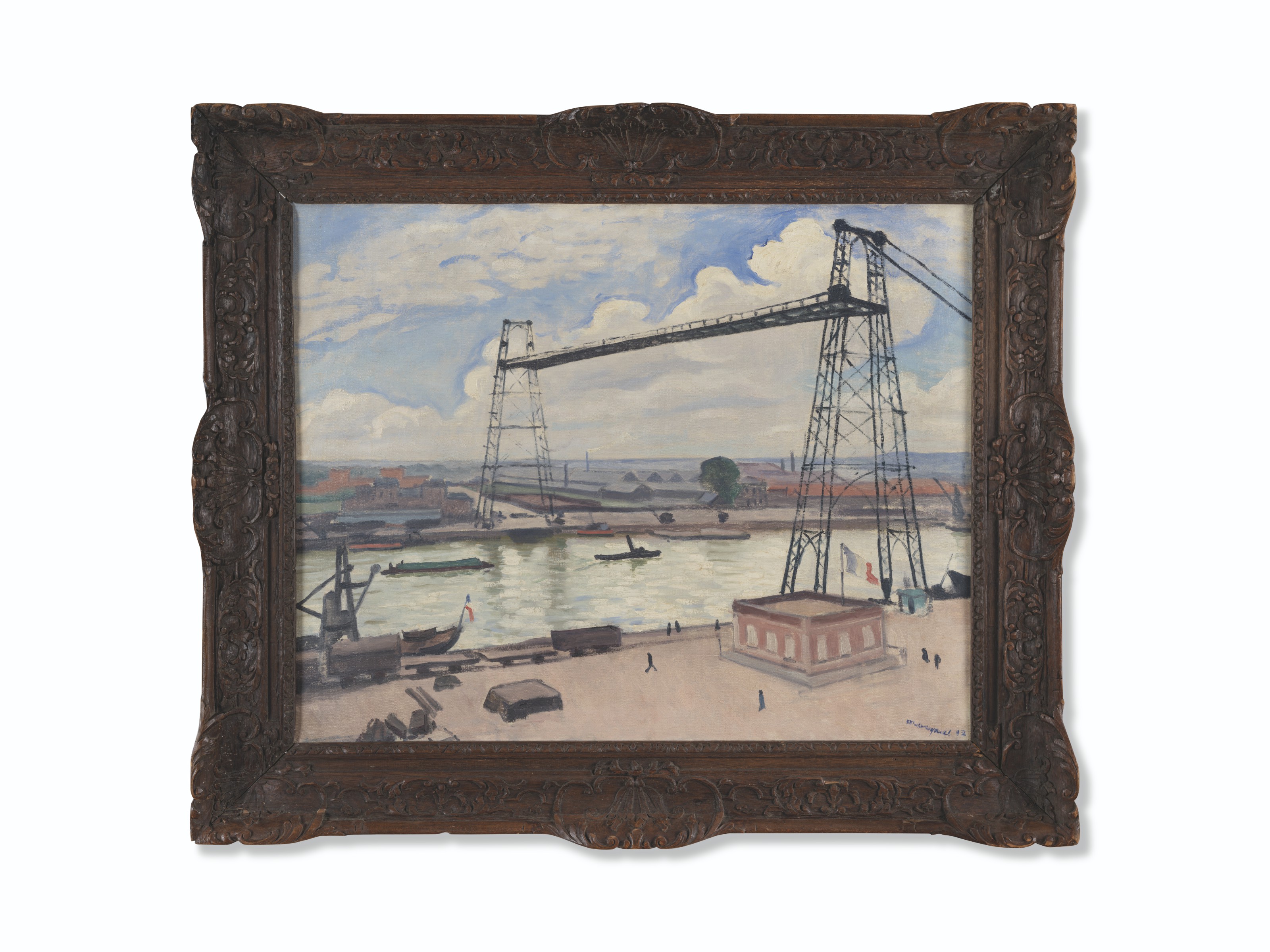 Albert Marquet — Руан, ле-пон-Трансбордер, изображение 2