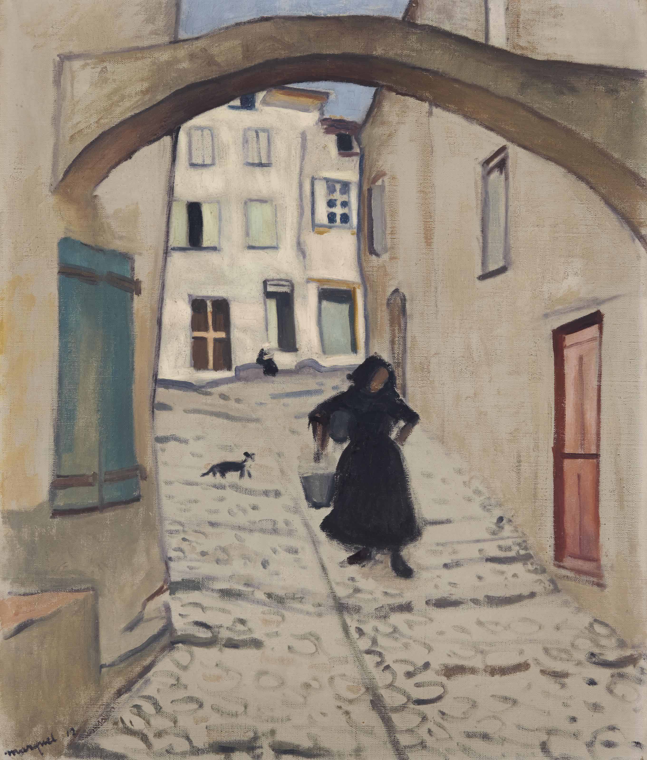 Albert Marquet — Улица Кольюр, 1912 год
