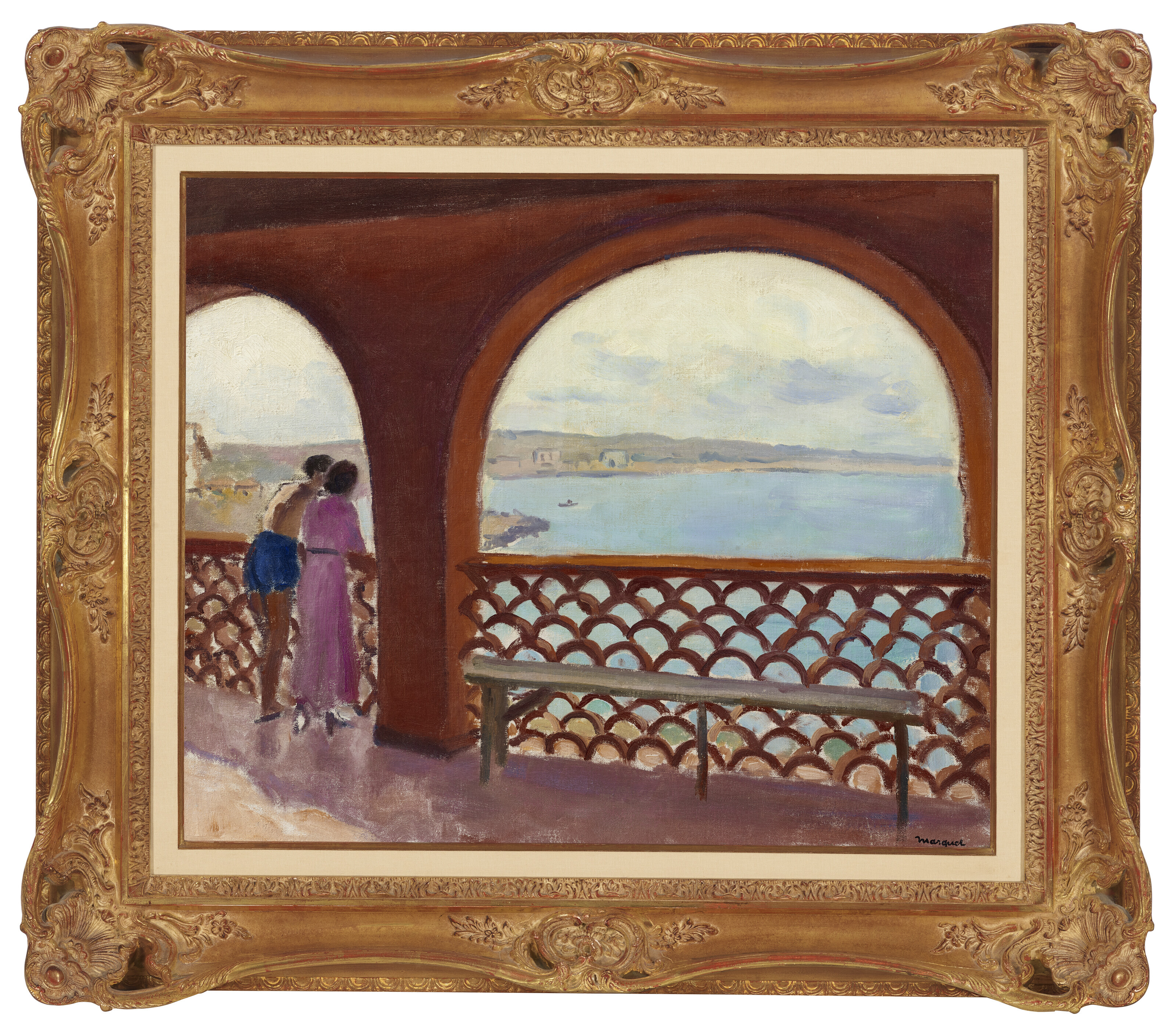 Albert Marquet — Терраса а-ля Мадраг, изображение 2