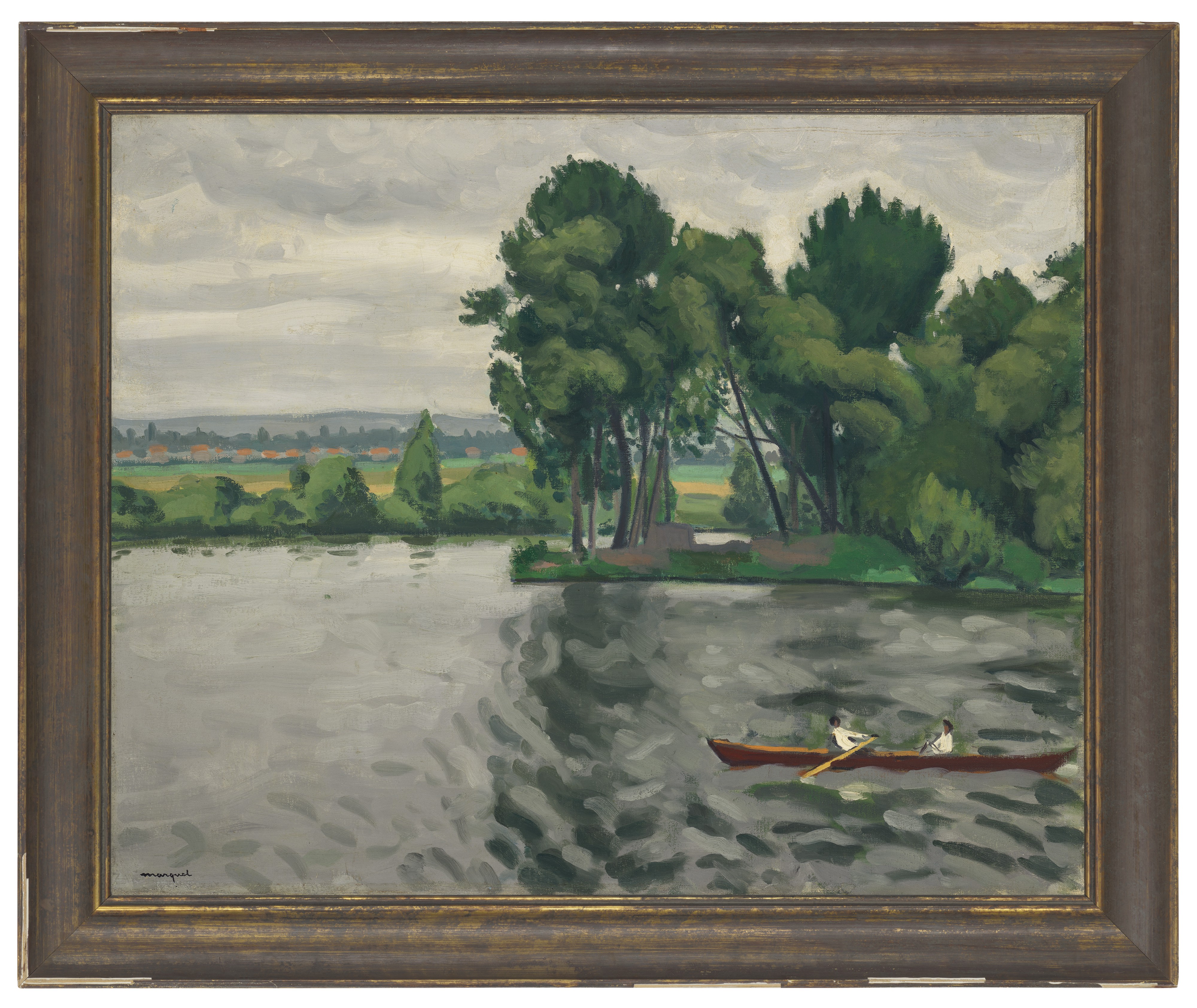 Albert Marquet — Берега Сены в Пуасси, изображение 2