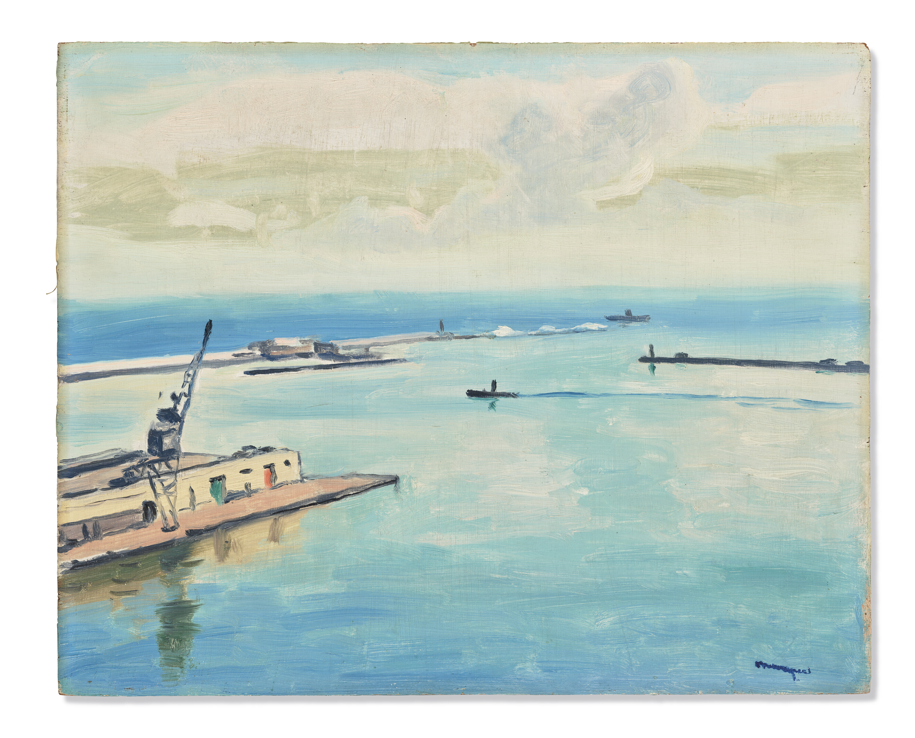Albert Marquet — Порт-д'Алжир, изображение 3