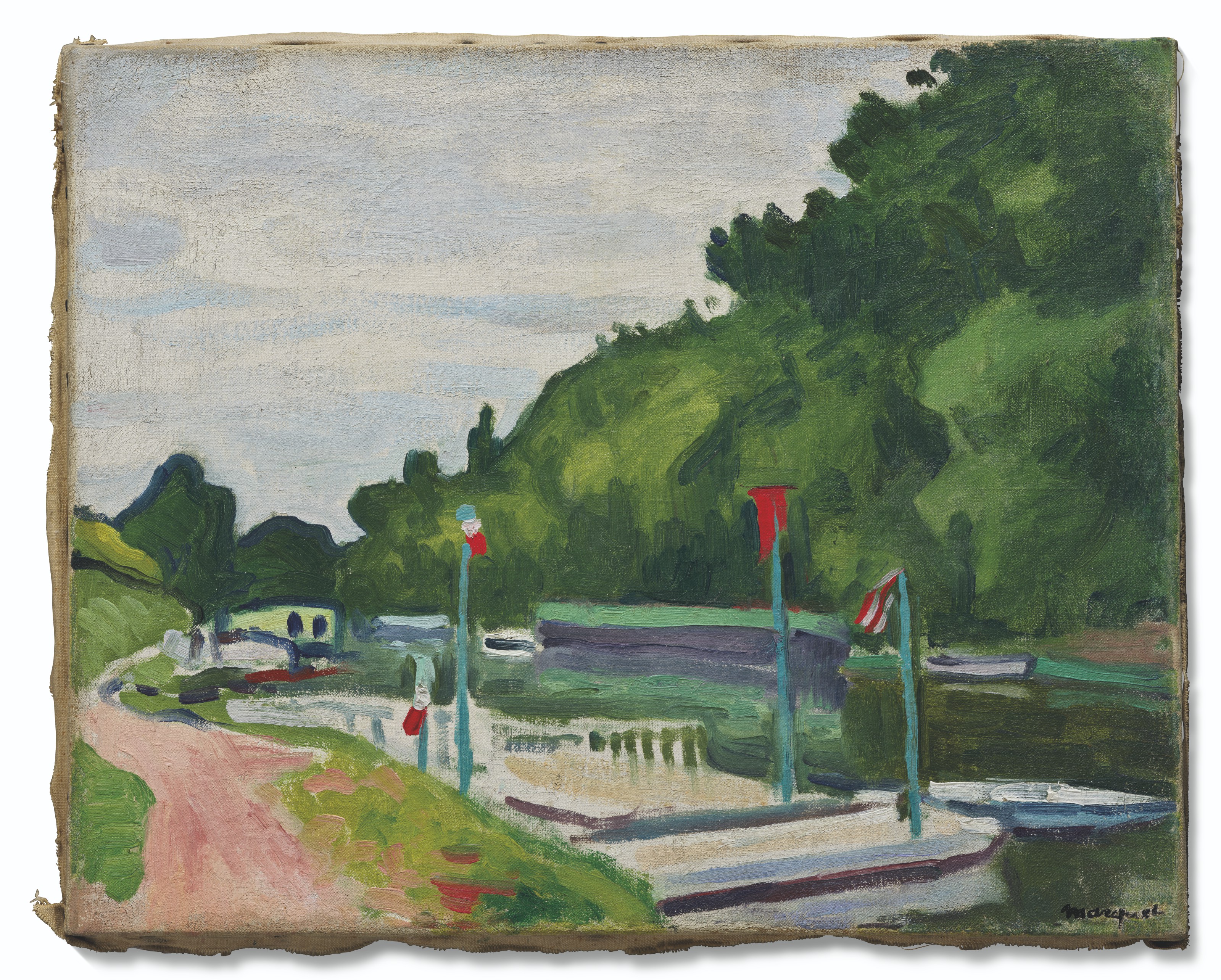 Albert Marquet — Пуасси, ле Драпо, изображение 3