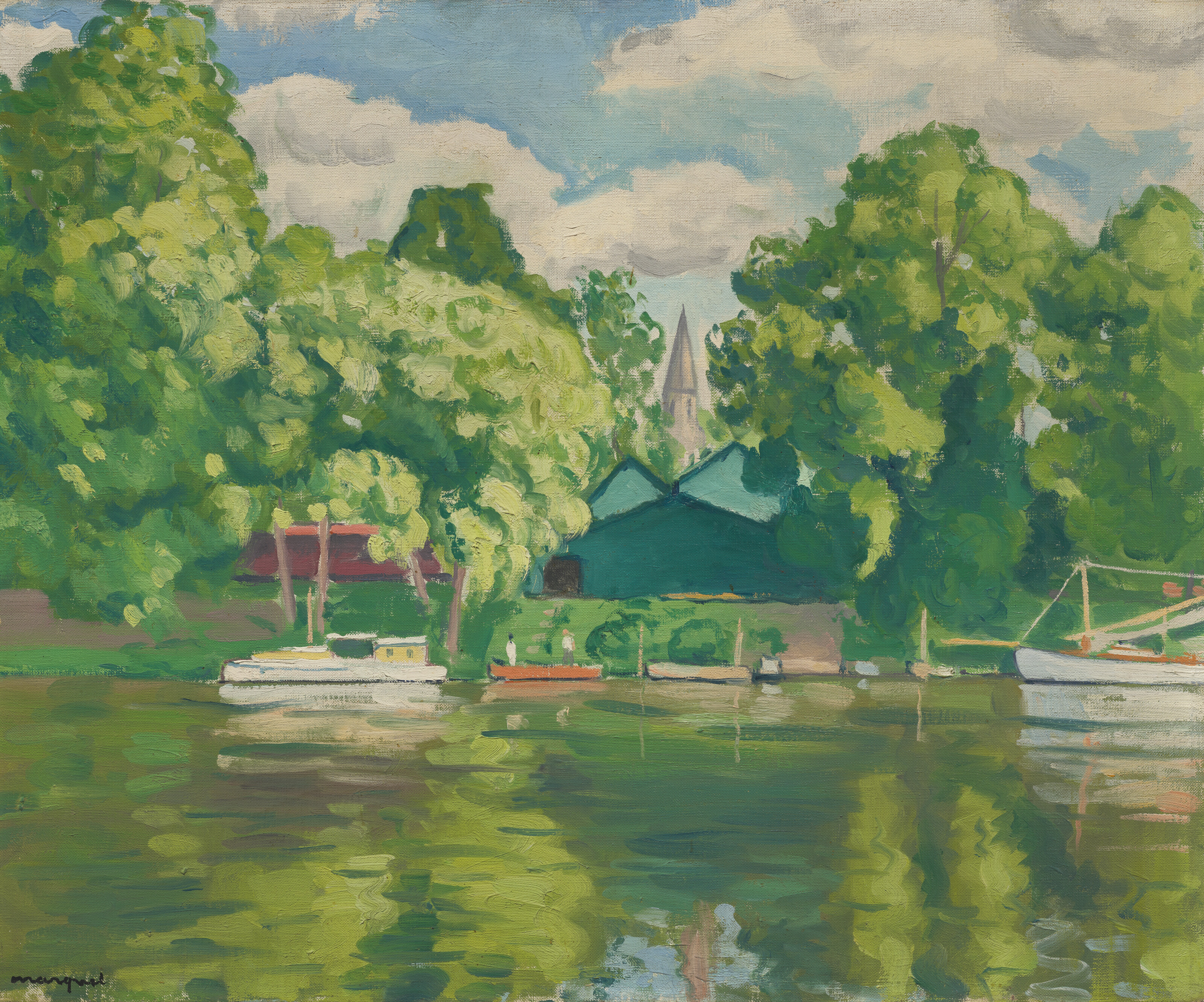 Albert Marquet — Пуасси, ле Клошер, изображение 2