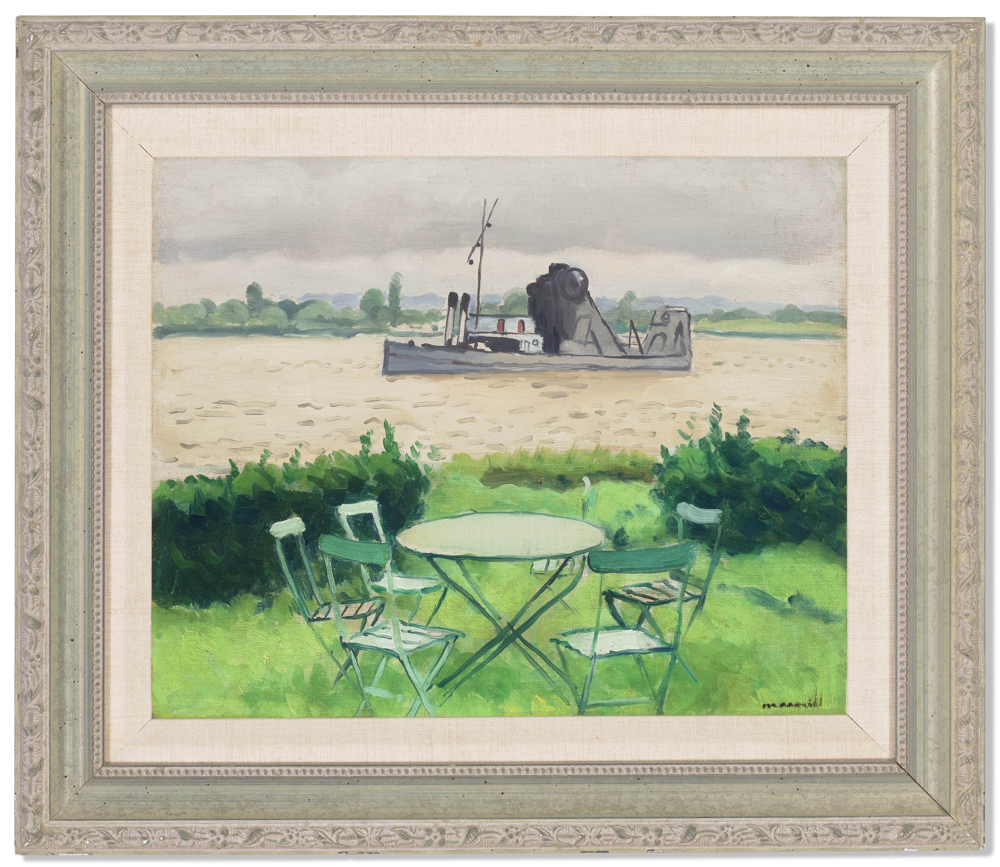 Albert Marquet — Терраса перед старым Портом, изображение 2