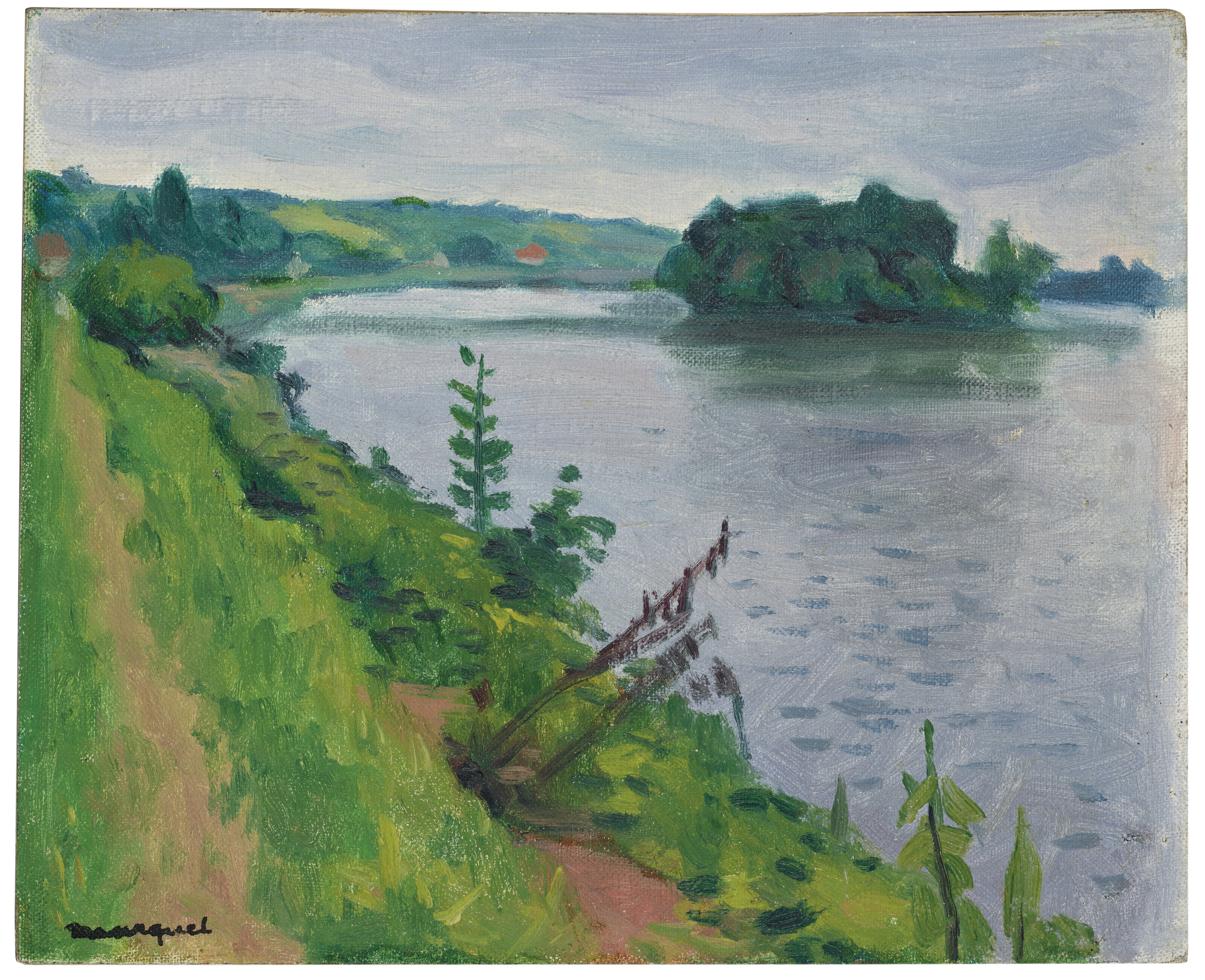 Albert Marquet — Сена в Роллбуазе, изображение 2