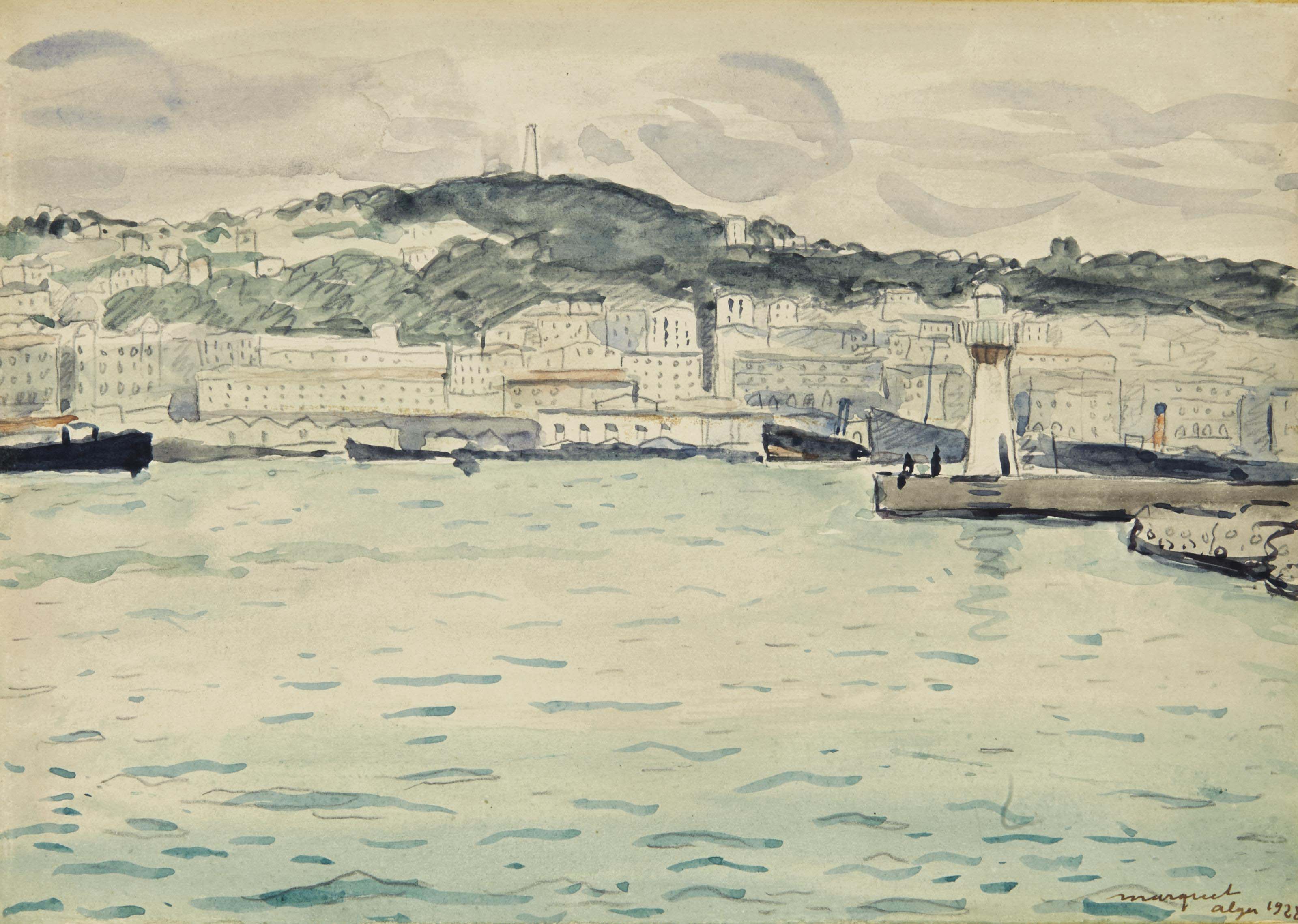 Albert Marquet — Алжир, вю-дю-порт