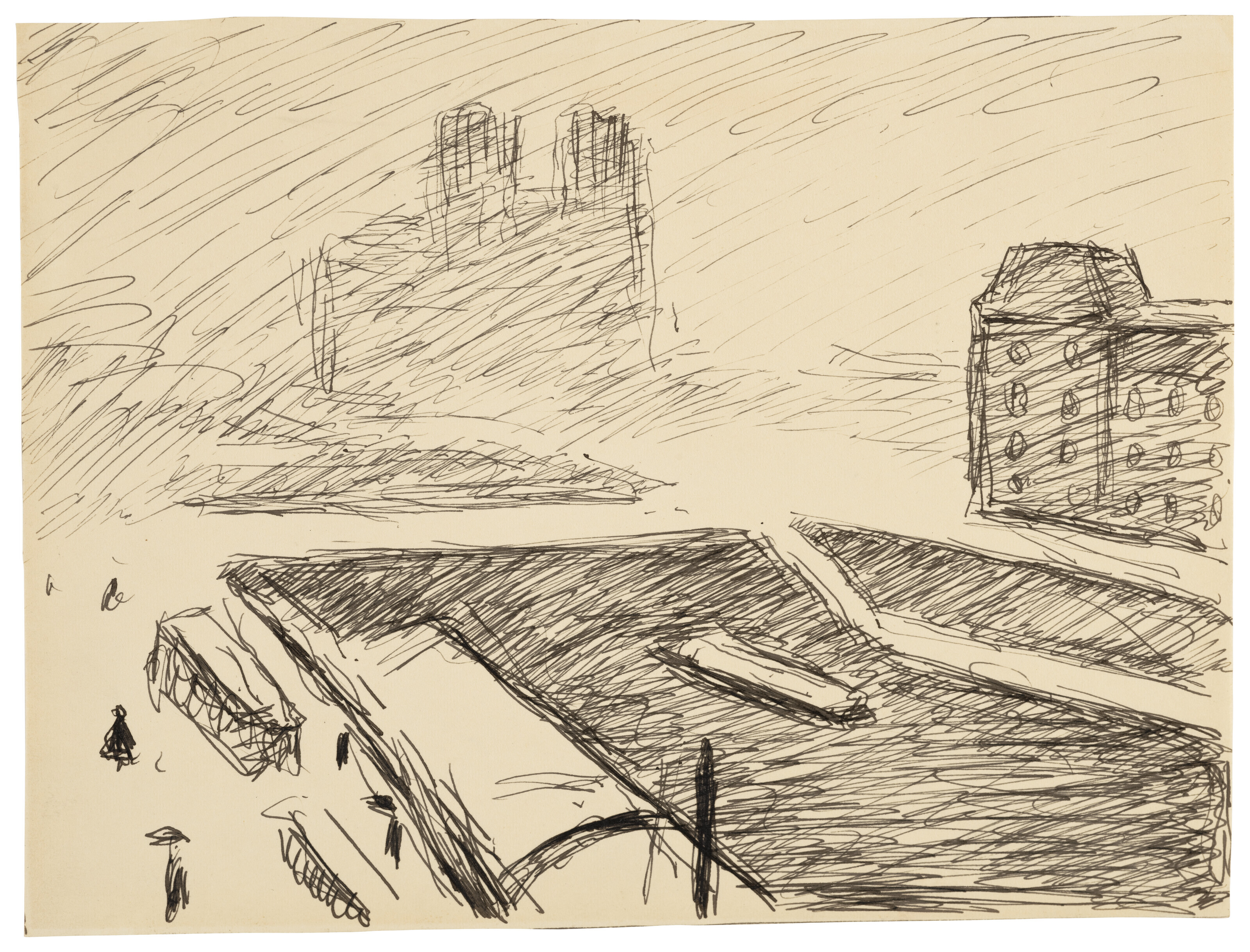 Albert Marquet — Набережная Сен-Мишель, Париж (i) ; Мост а-Париж, Пассан (ii), изображение 3