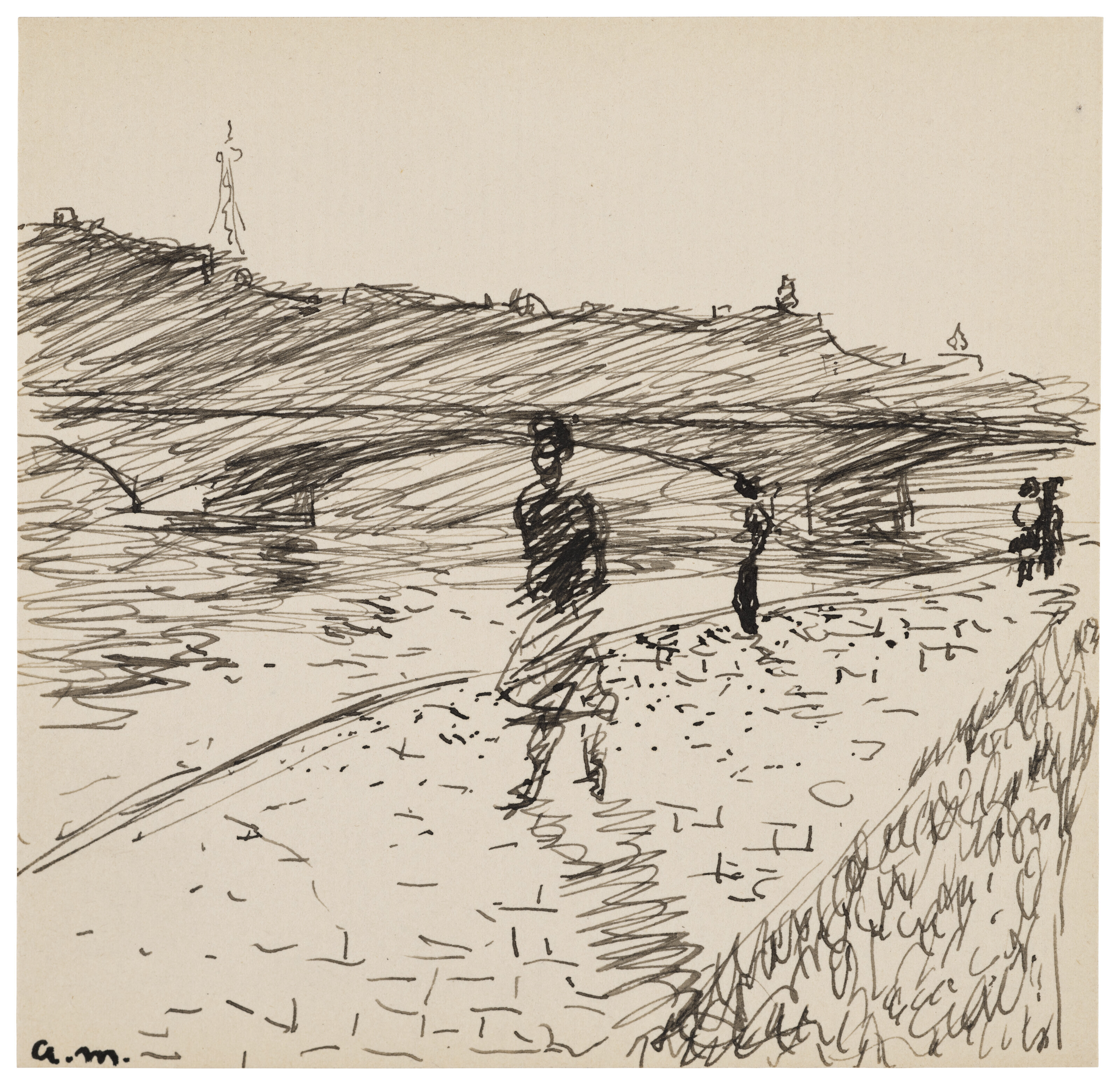 Albert Marquet — Набережная Сен-Мишель, Париж (i) ; Мост а-Париж, Пассан (ii), изображение 5
