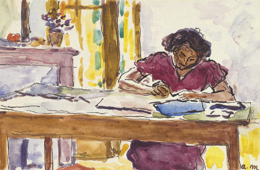 Albert Marquet — Данс-ла-Шамбре, Верне-ле-Бен