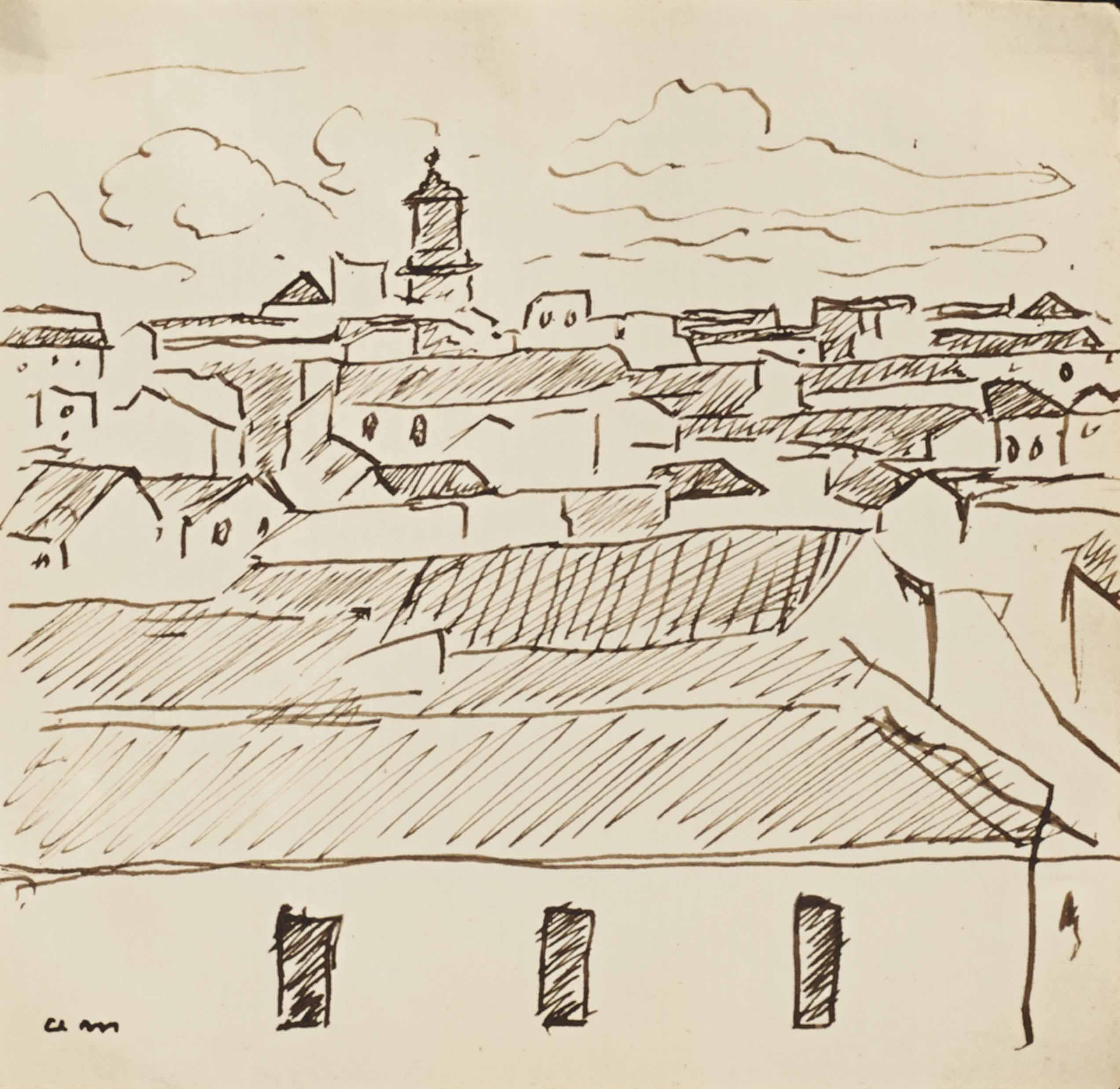Albert Marquet — Улица в деревне