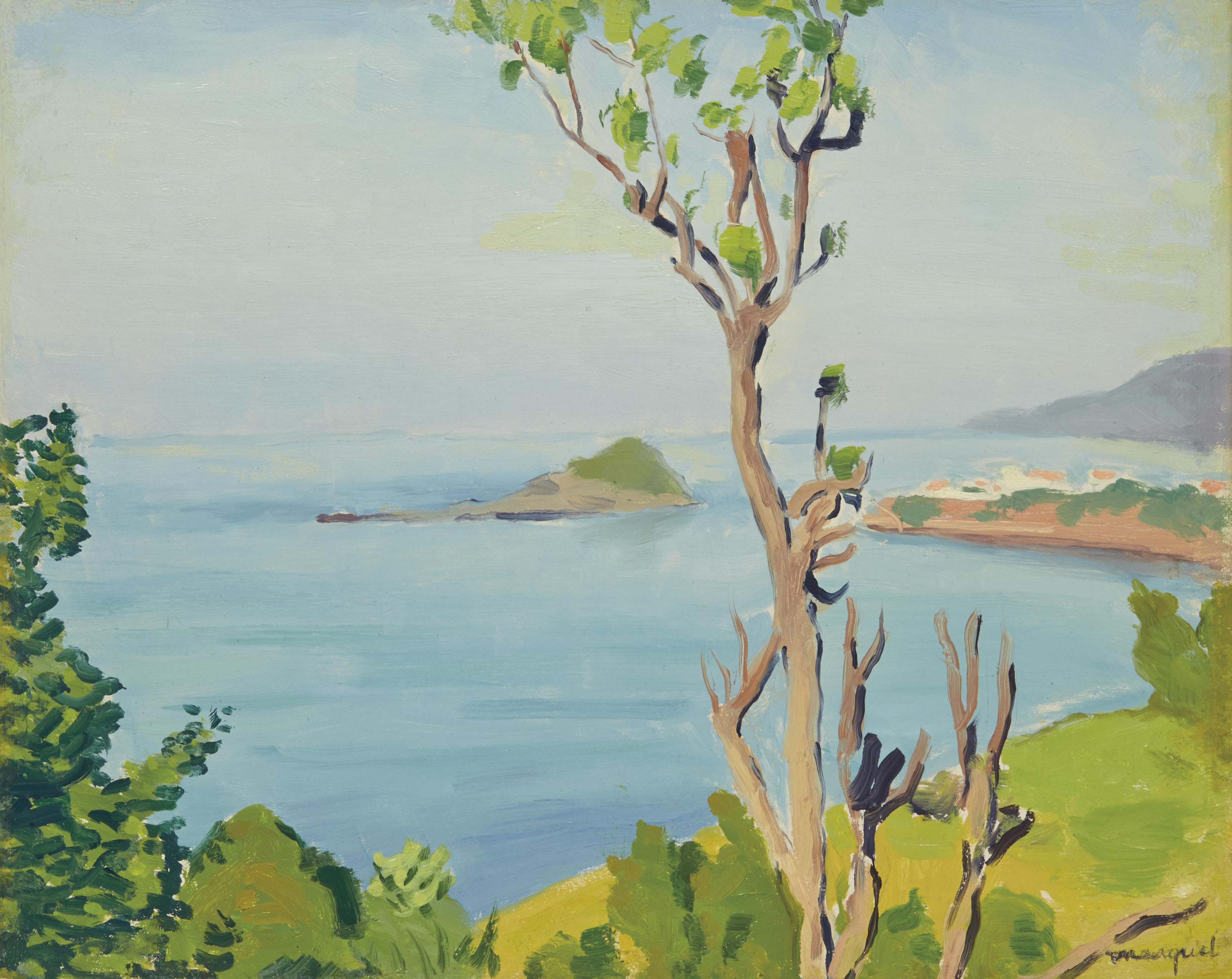 Albert Marquet — Арбр, Корниш-де-Бужи