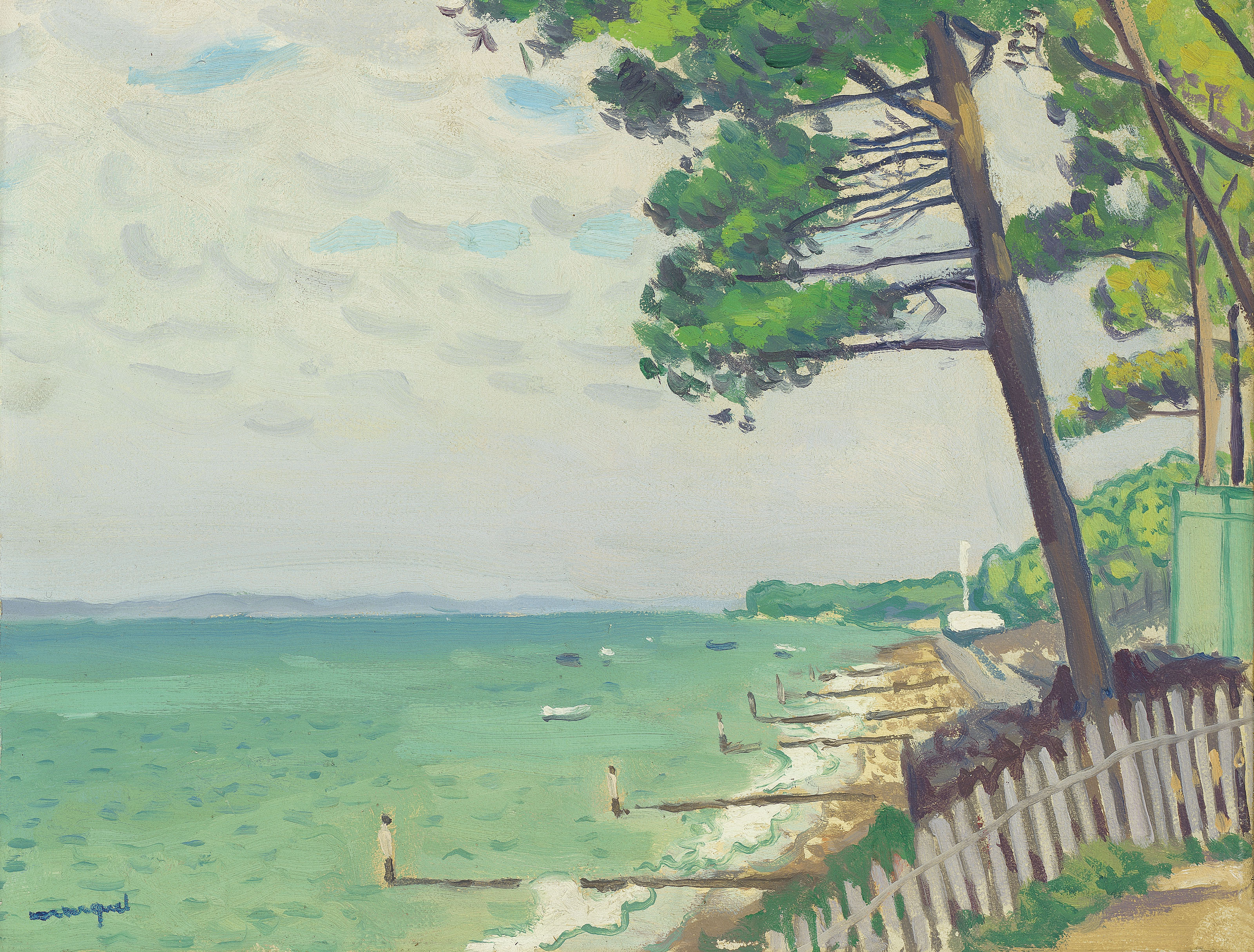 Albert Marquet — Булавки на Пиле