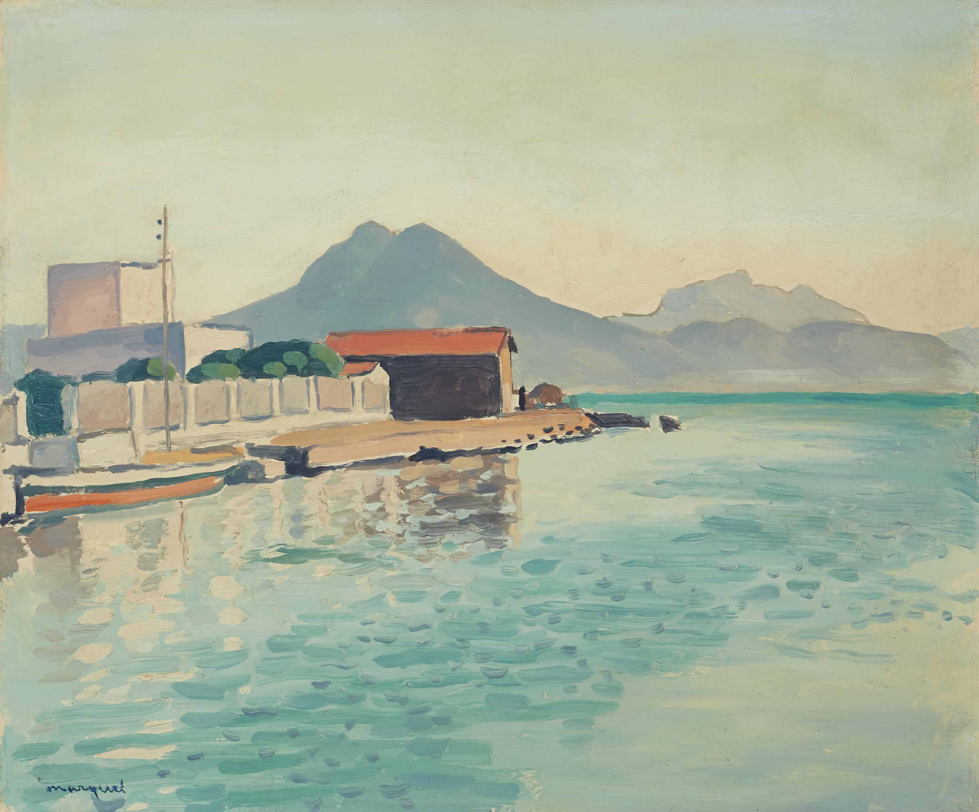 Albert Marquet — Набережная Ле Куай, Тунис (ла Гулетт)
