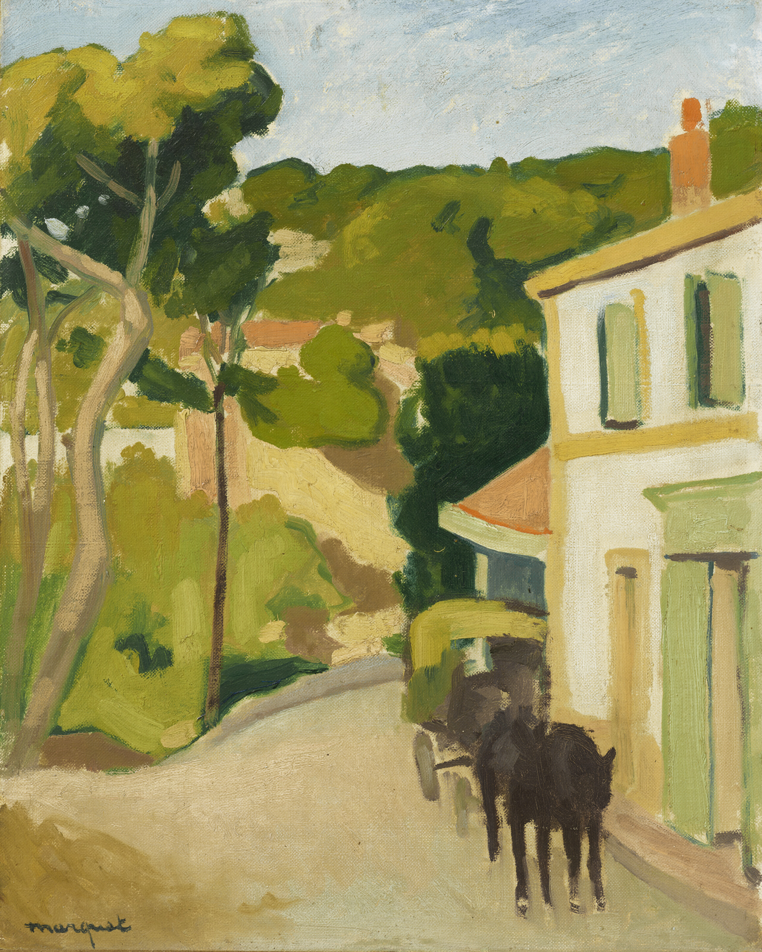 Albert Marquet — Скульптура на Эстакадном маршруте