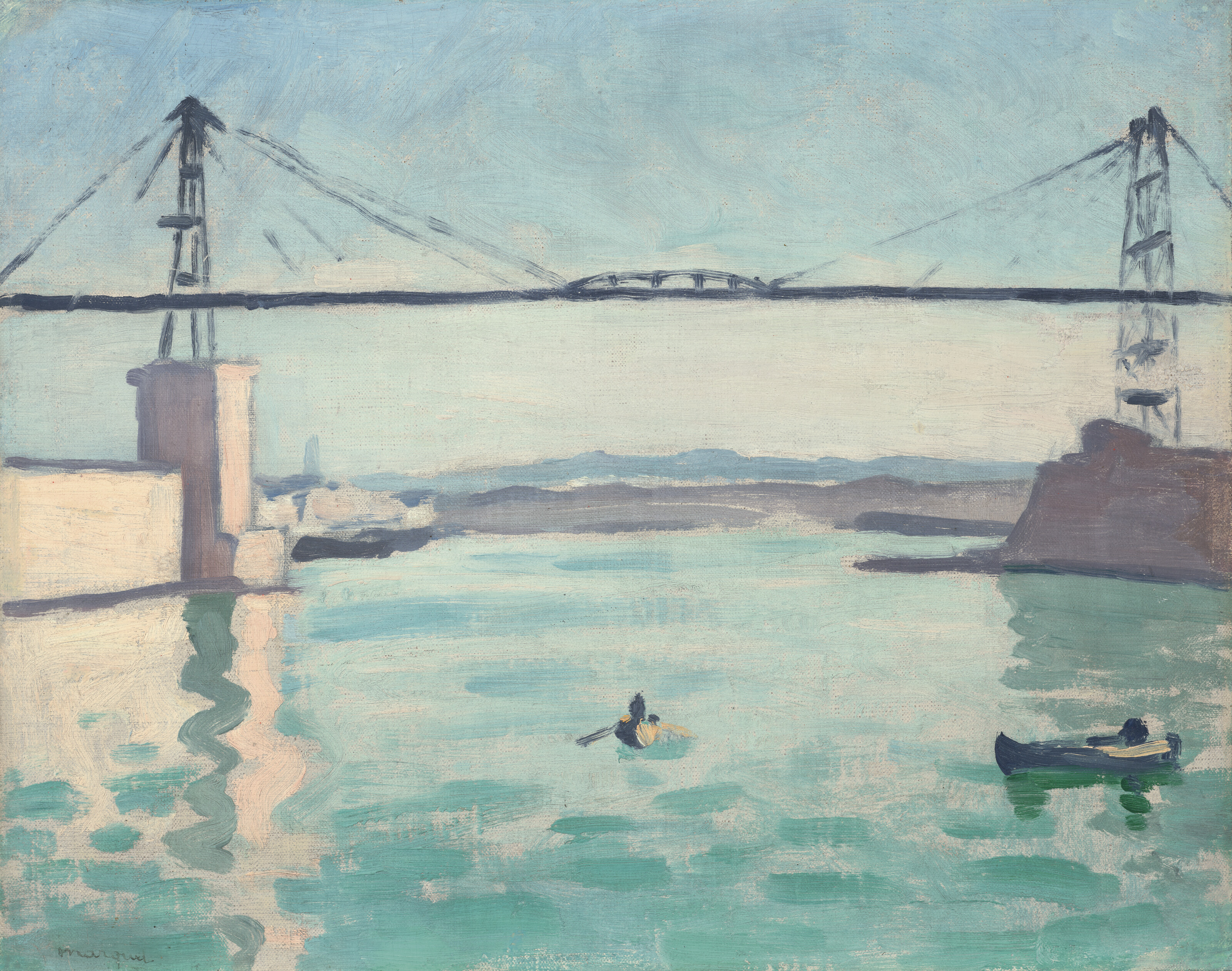 Albert Marquet — Марсель, ле-пон-Трансбордер