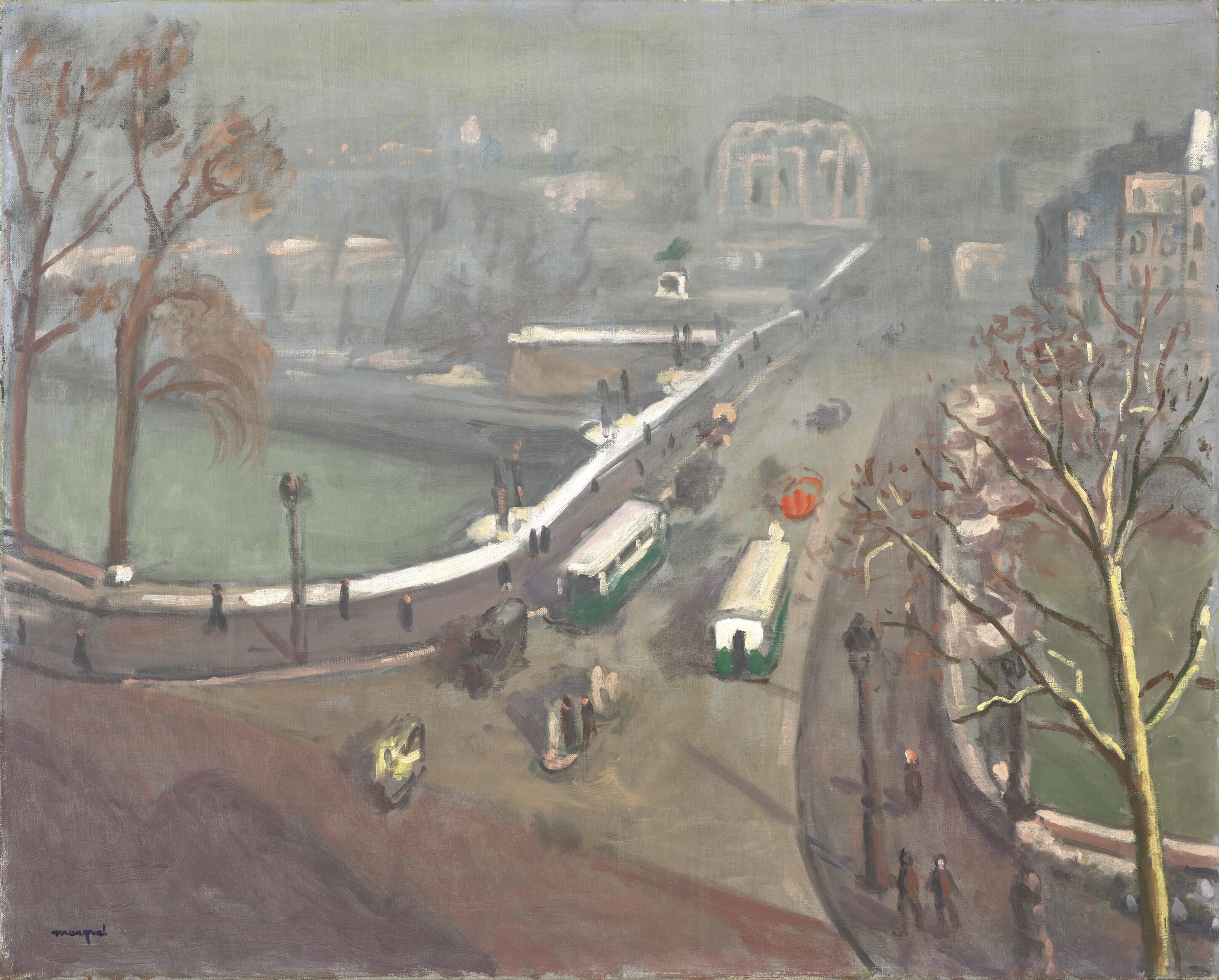 Albert Marquet — Пон-Неф, осеннее утро