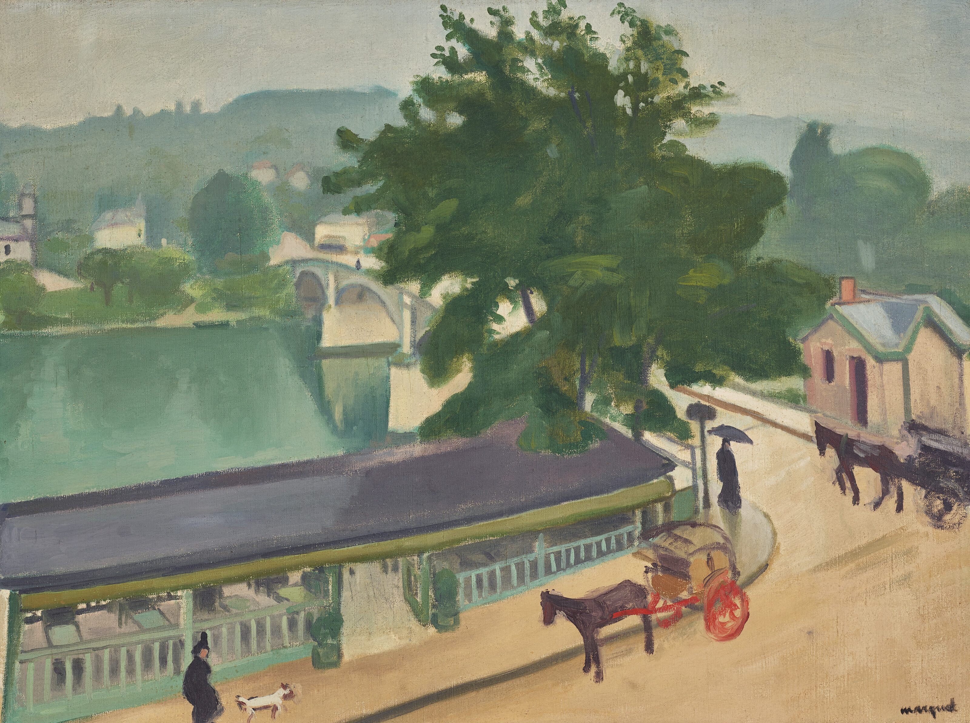 Albert Marquet — Ле-пон-де-Шенневьер, время Гри