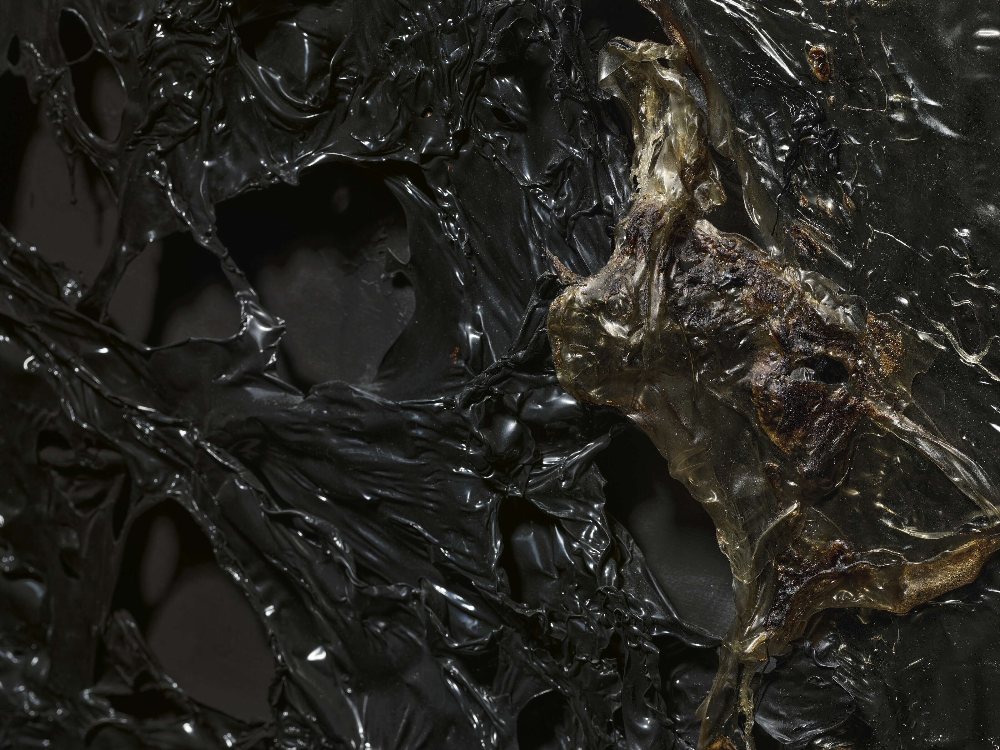Alberto Burri — Nero Plastica L.A., изображение 5