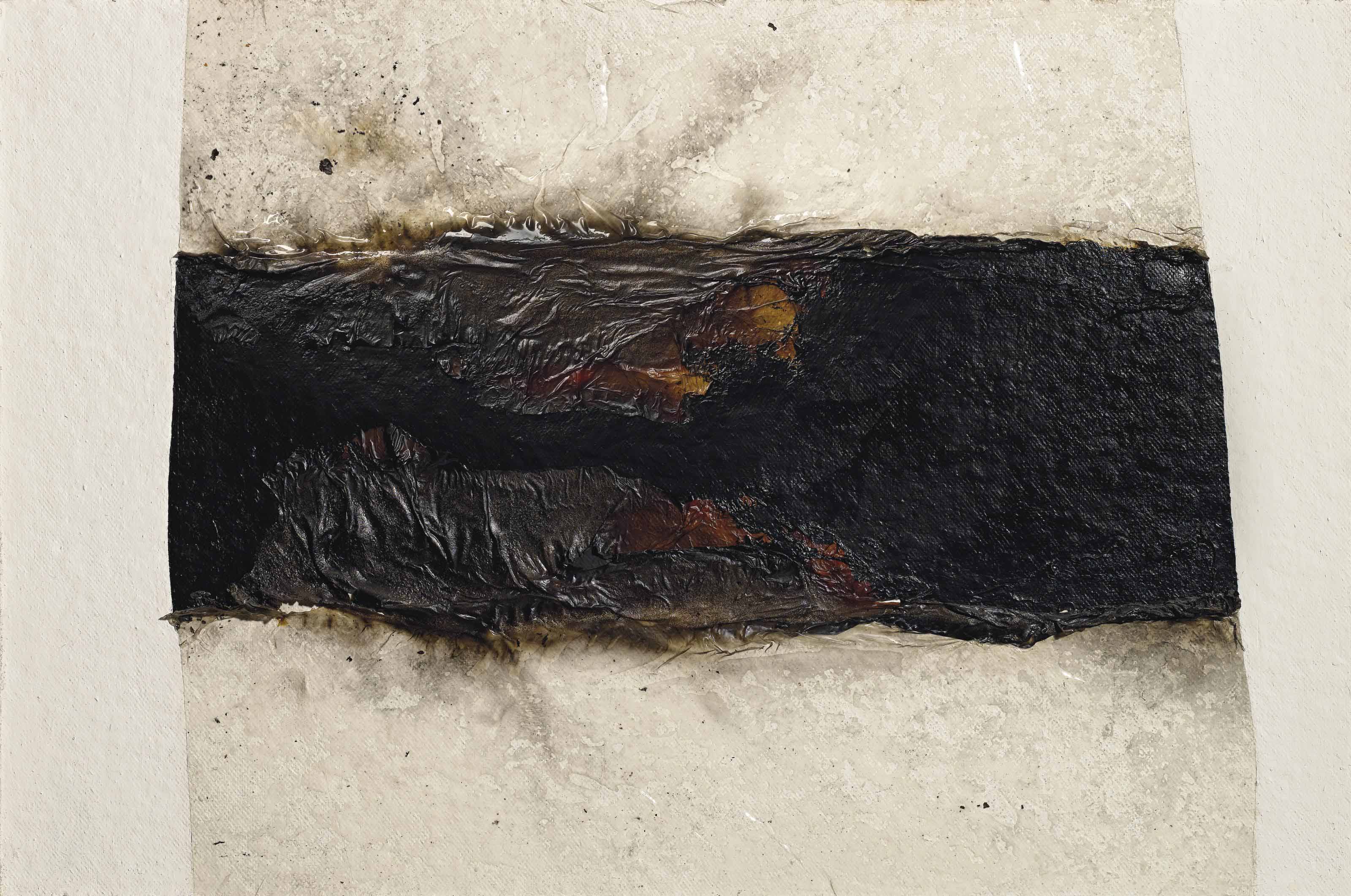Alberto Burri — Пластиковая банка Bianco B 2