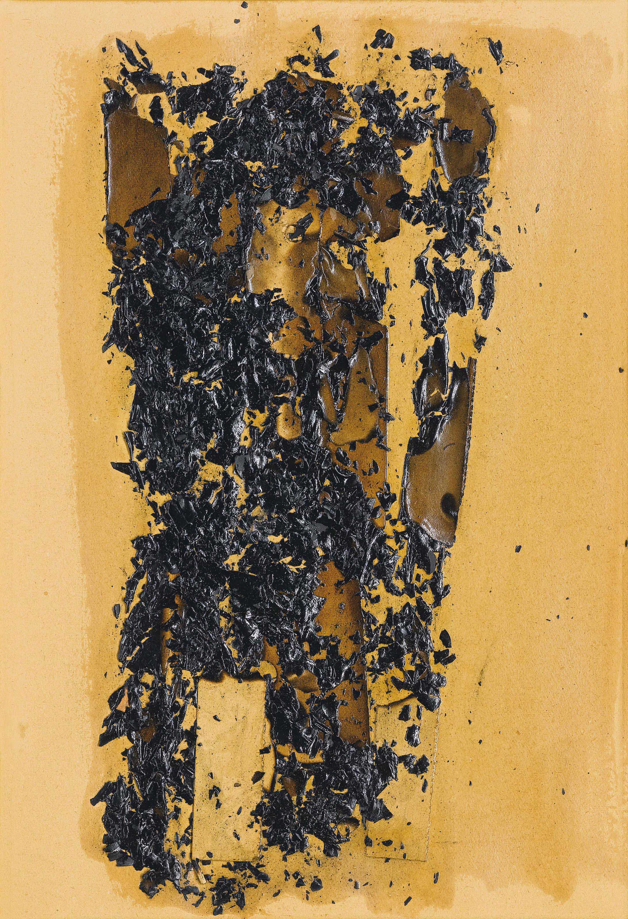 Alberto Burri — Воспламенение T N. 12