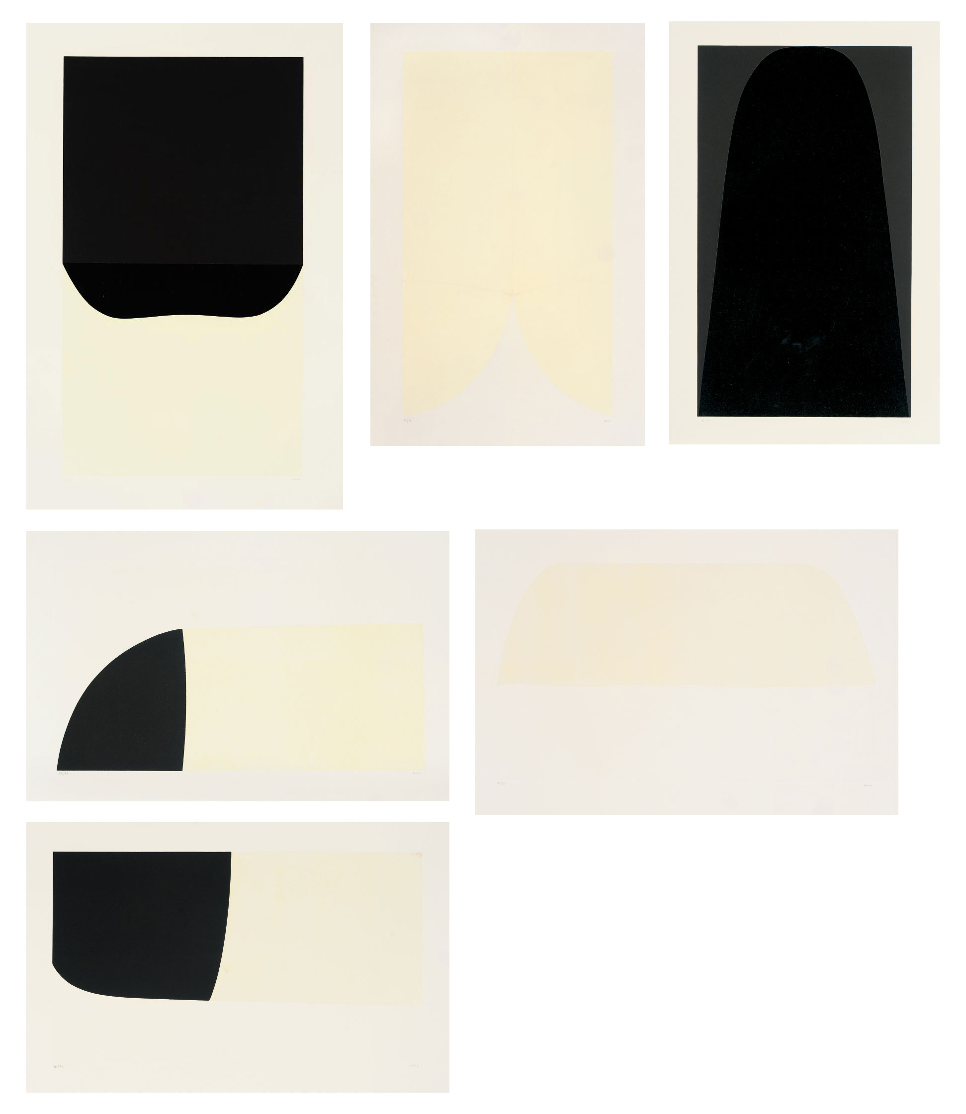 Alberto Burri — Бьянки и Нери II (р. 22)