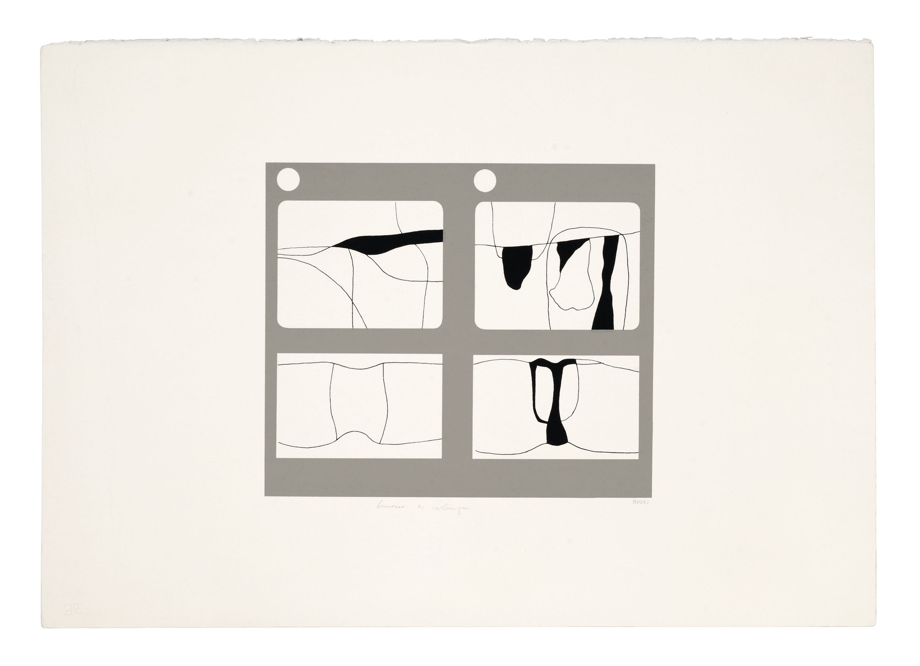 Alberto Burri — Буквы: A-F, изображение 1