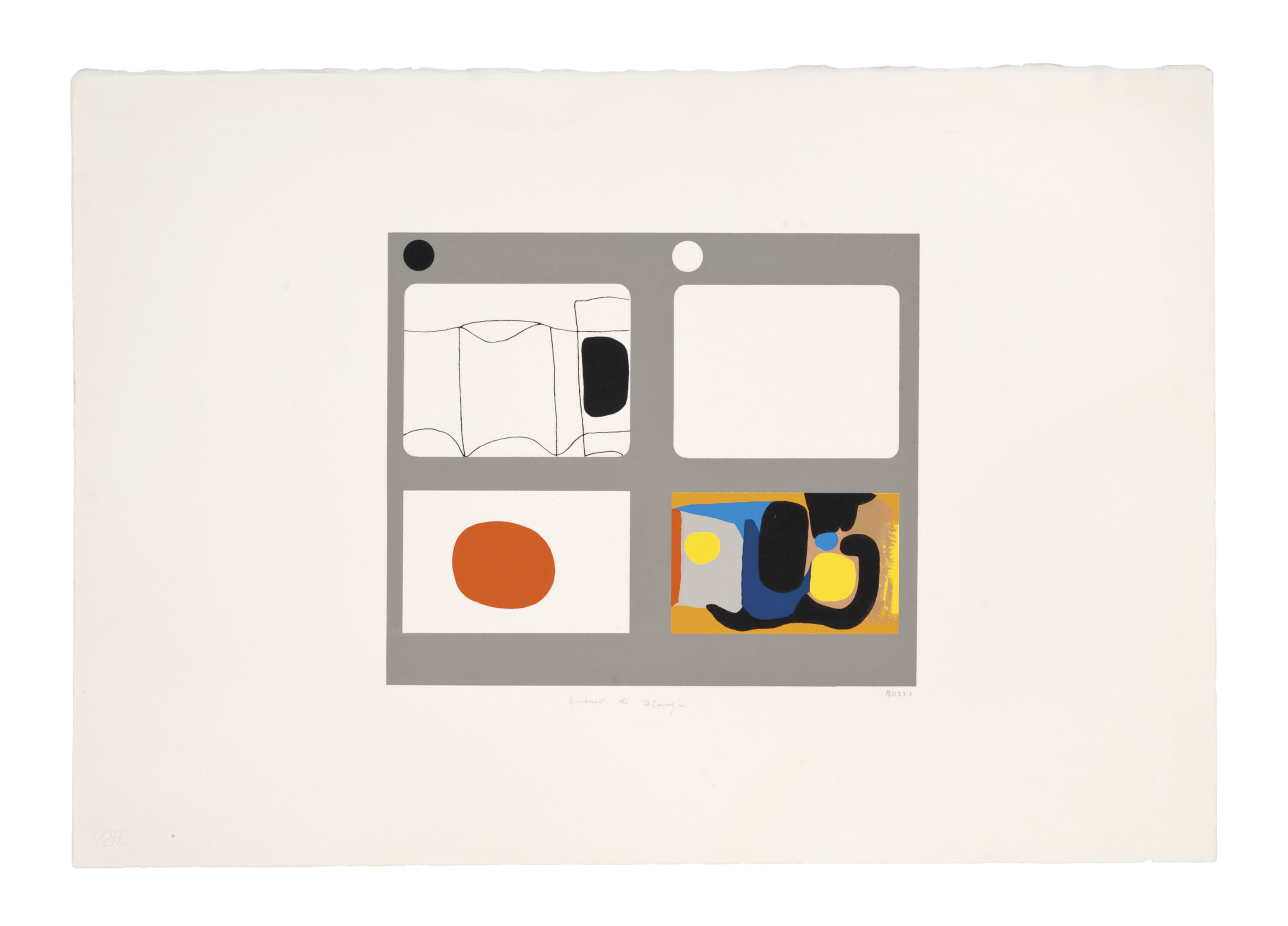 Alberto Burri — Буквы: A-F, изображение 6