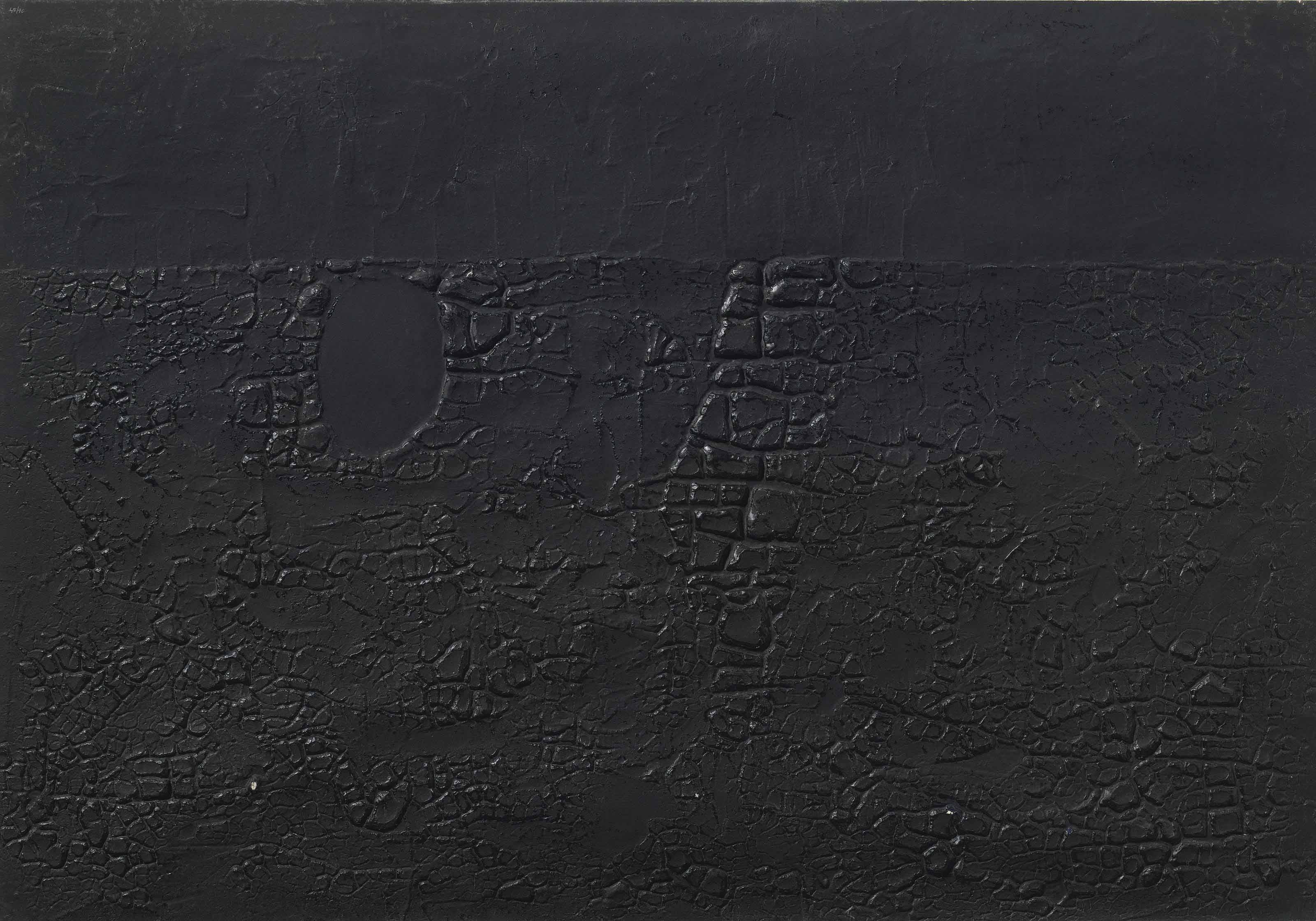Alberto Burri — Кретто неро Б