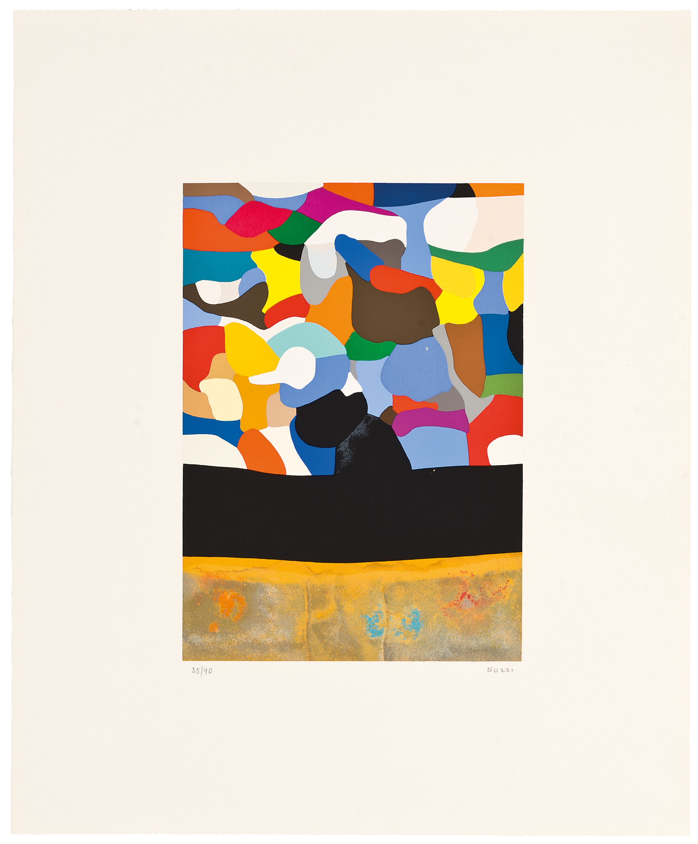 Alberto Burri — Триттико Д: тав 1-3, изображение 3