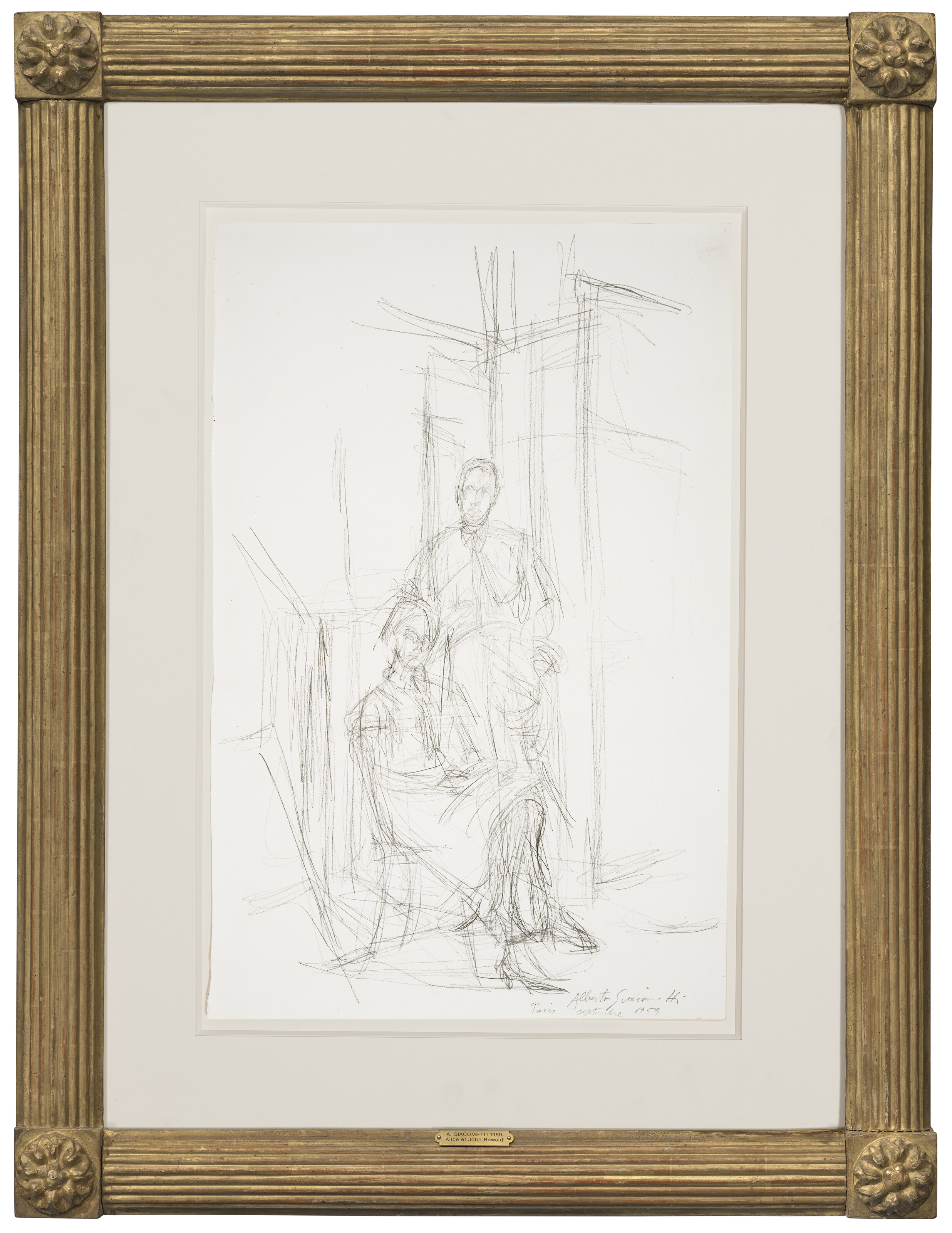 Alberto Giacometti — Элис и Джон Ревальд, изображение 2