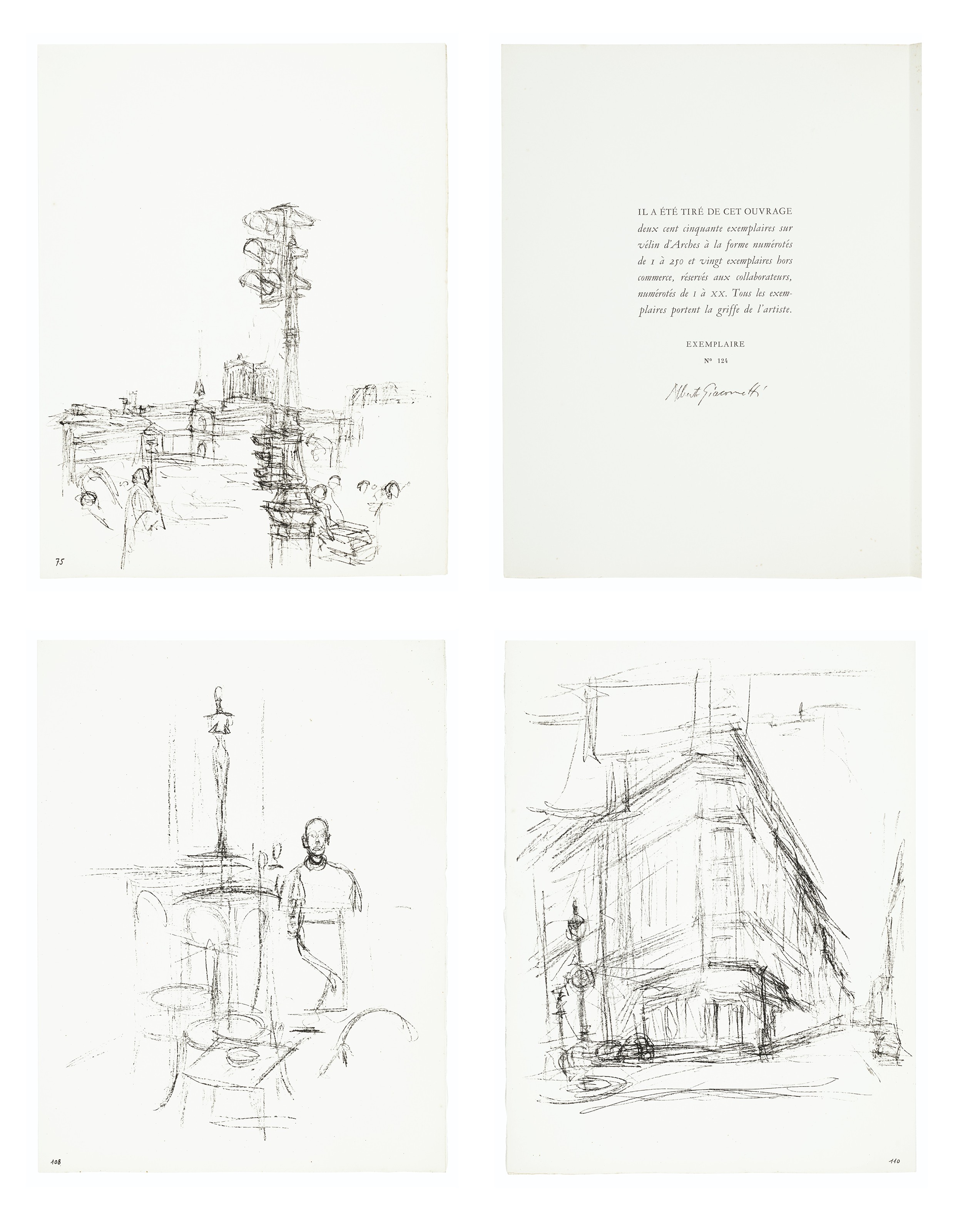 Alberto Giacometti — "Париж без конца", "Обозреватель", Париж, 1969, изображение 1