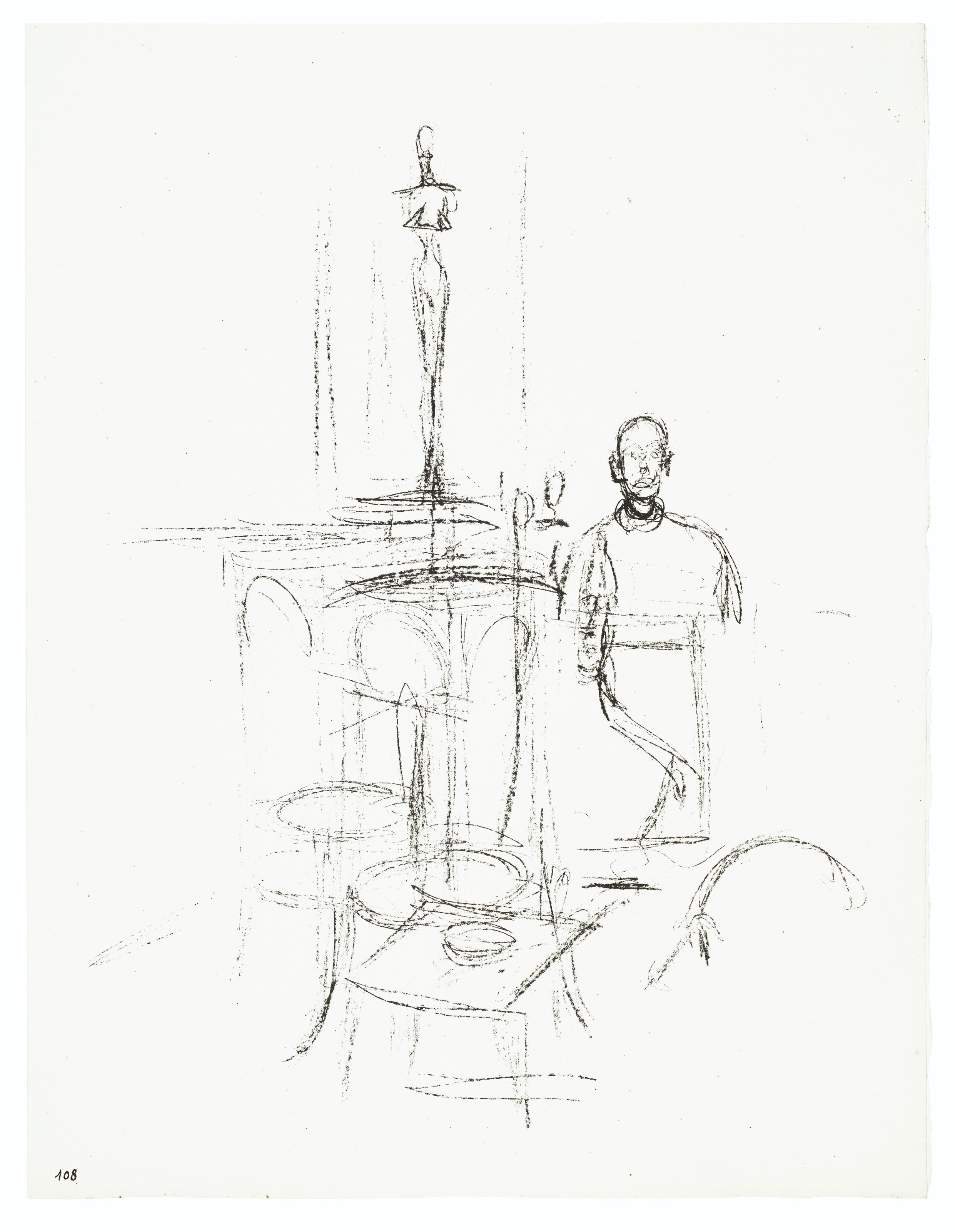 Alberto Giacometti — "Париж без конца", "Обозреватель", Париж, 1969, изображение 2