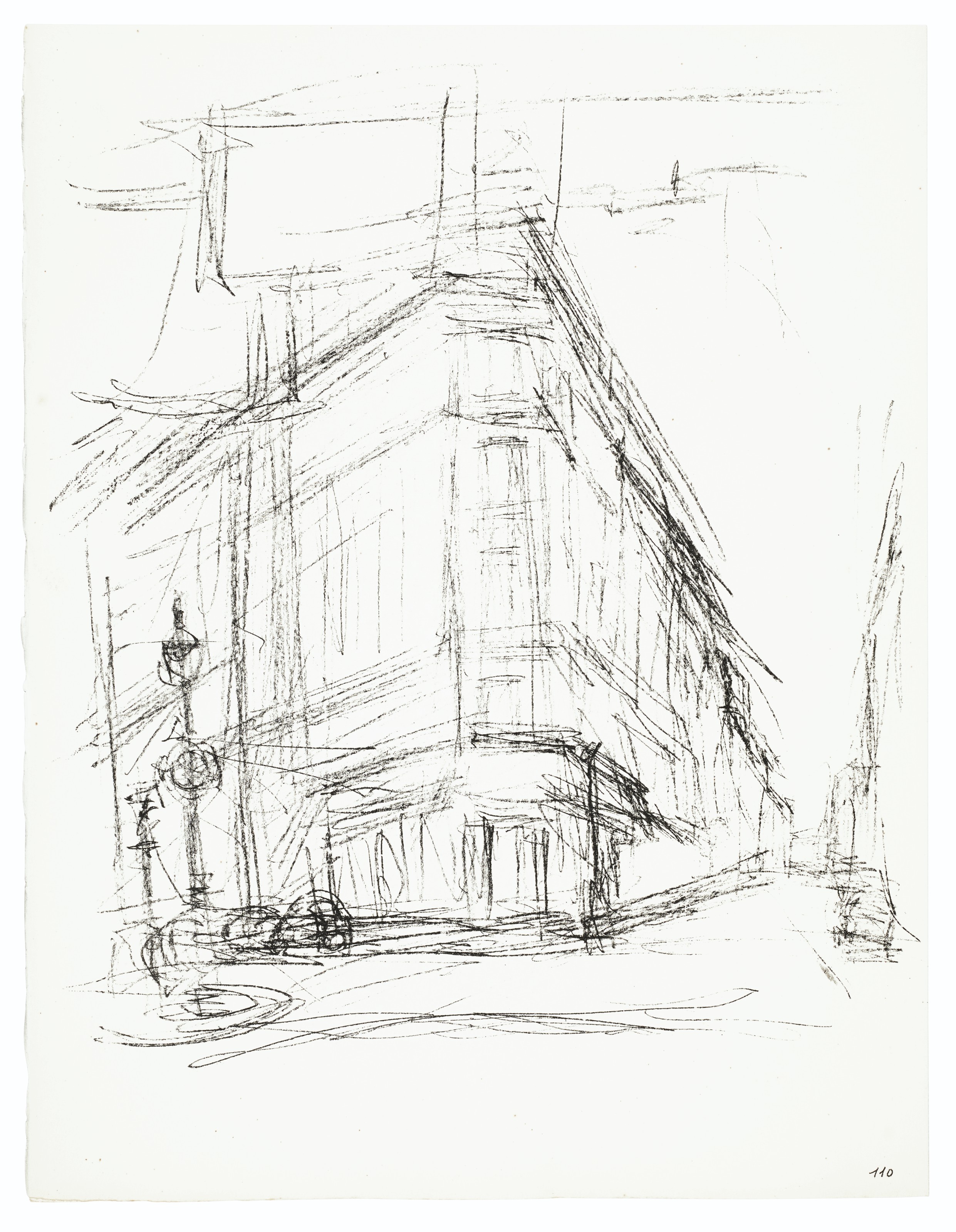 Alberto Giacometti — "Париж без конца", "Обозреватель", Париж, 1969, изображение 3