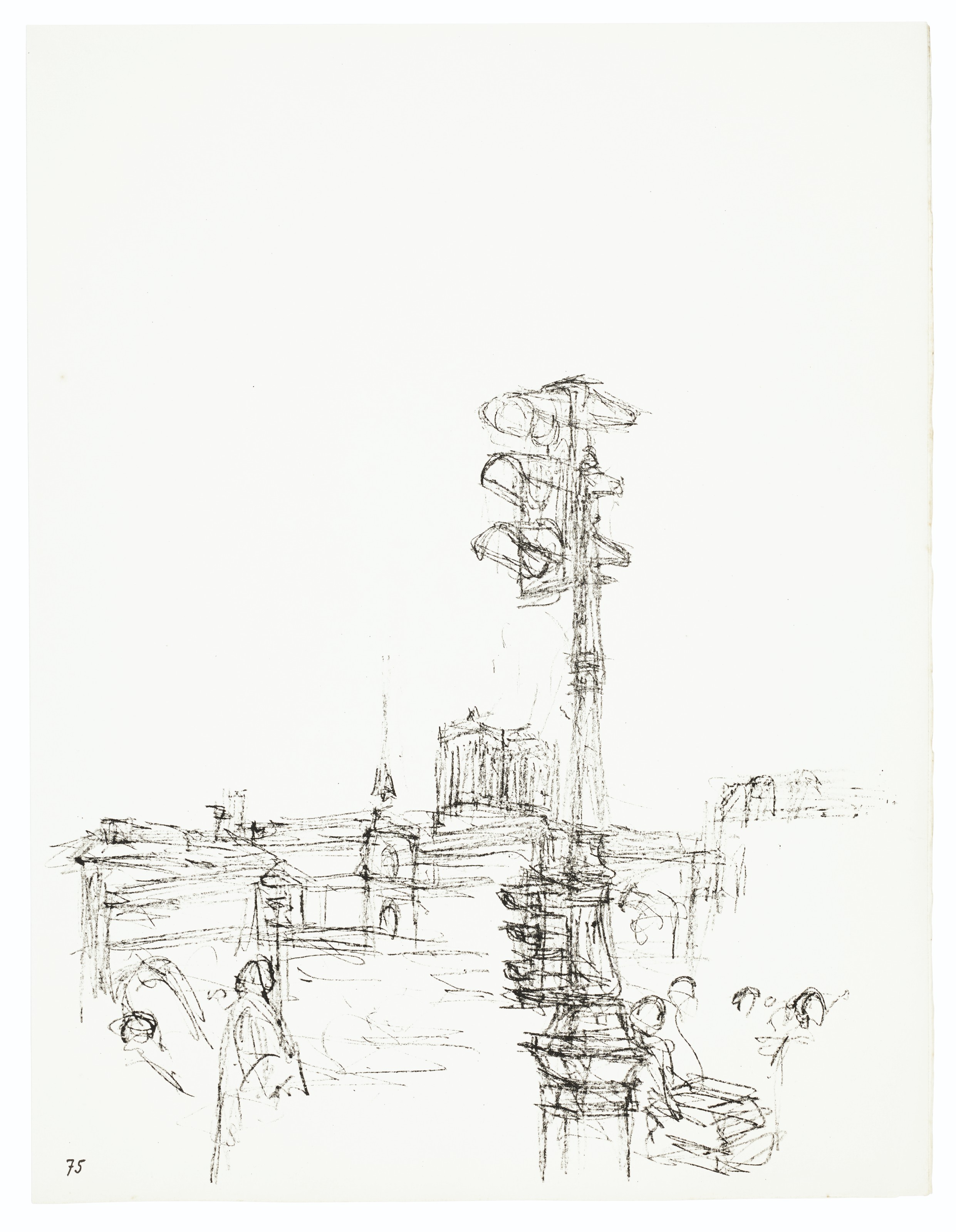 Alberto Giacometti — "Париж без конца", "Обозреватель", Париж, 1969, изображение 4