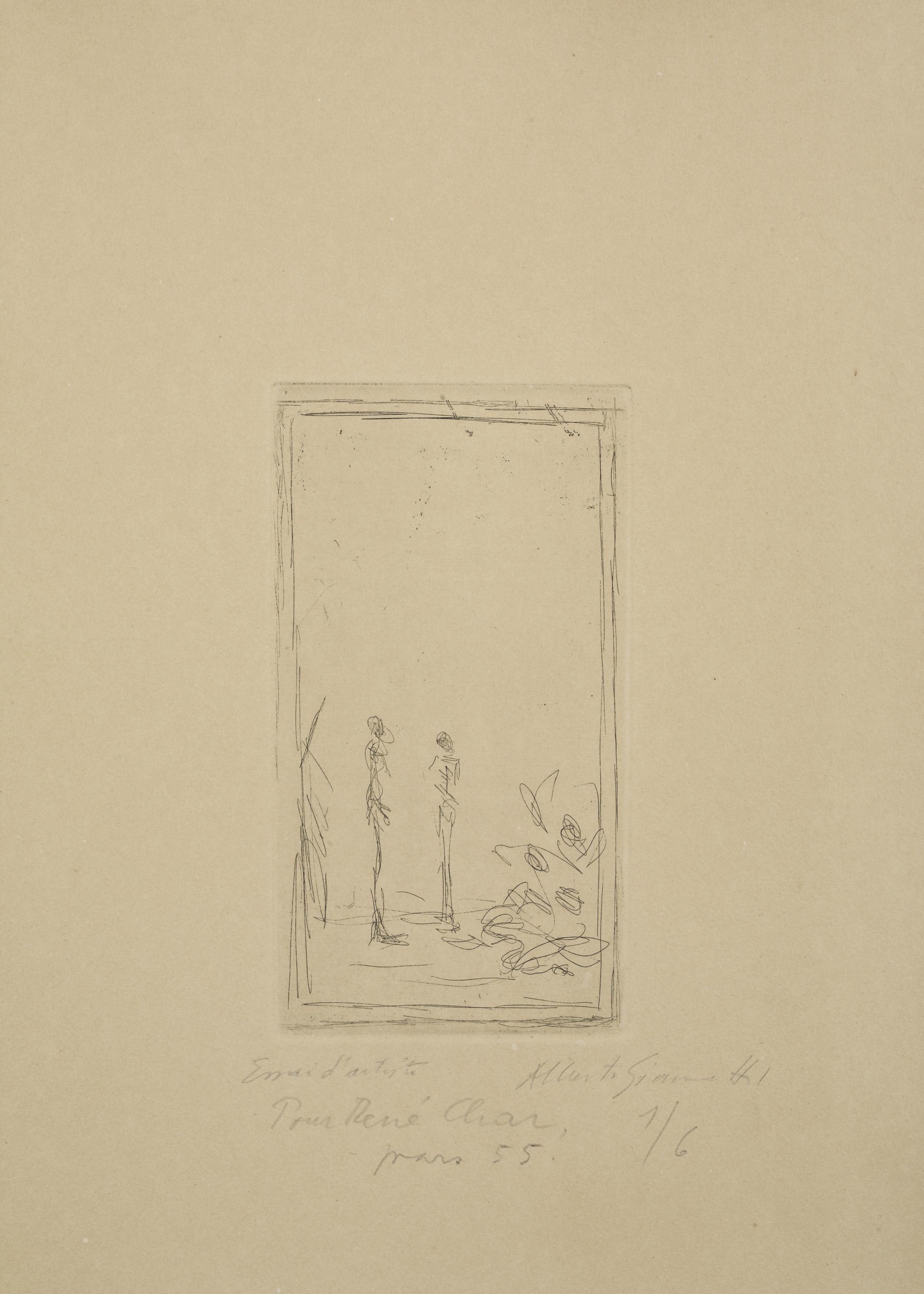 Alberto Giacometti — Первый выпуск из жизни Поэмы о двух летописцах эпохи Возрождения.