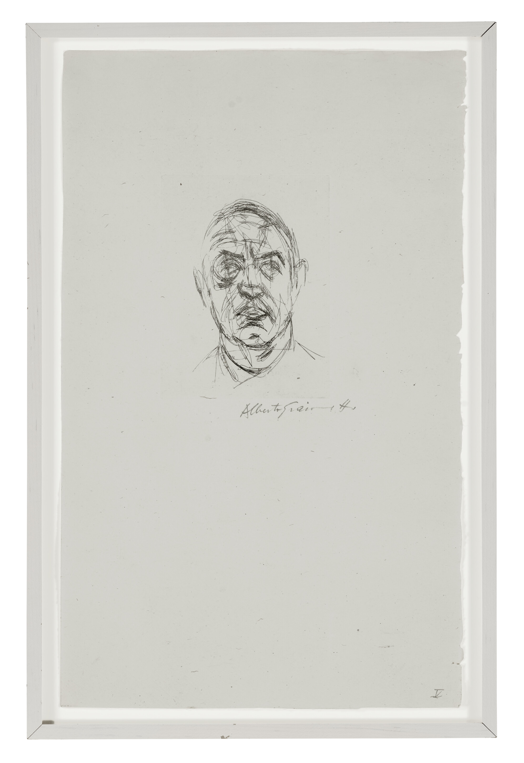 Alberto Giacometti — Орбандейл [Илиазд] V, из "Дюзы портретов знаменитости Орбандейл", изображение 2