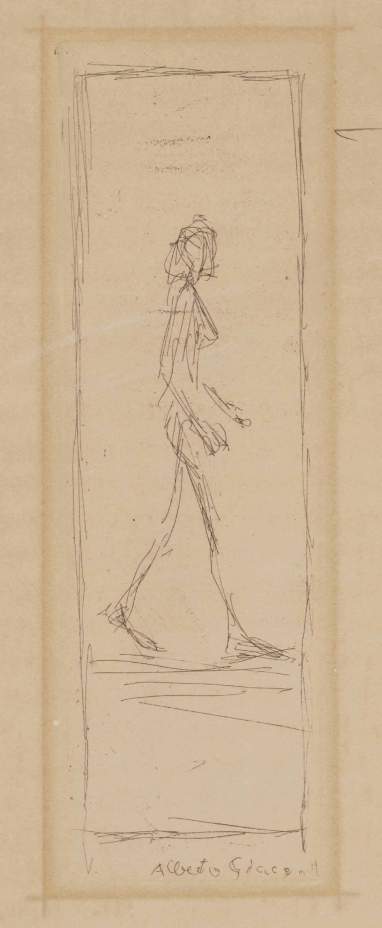 Alberto Giacometti — Прекрасная женщина, ноэлевское меню для Главной галереи (Вожделение 96)