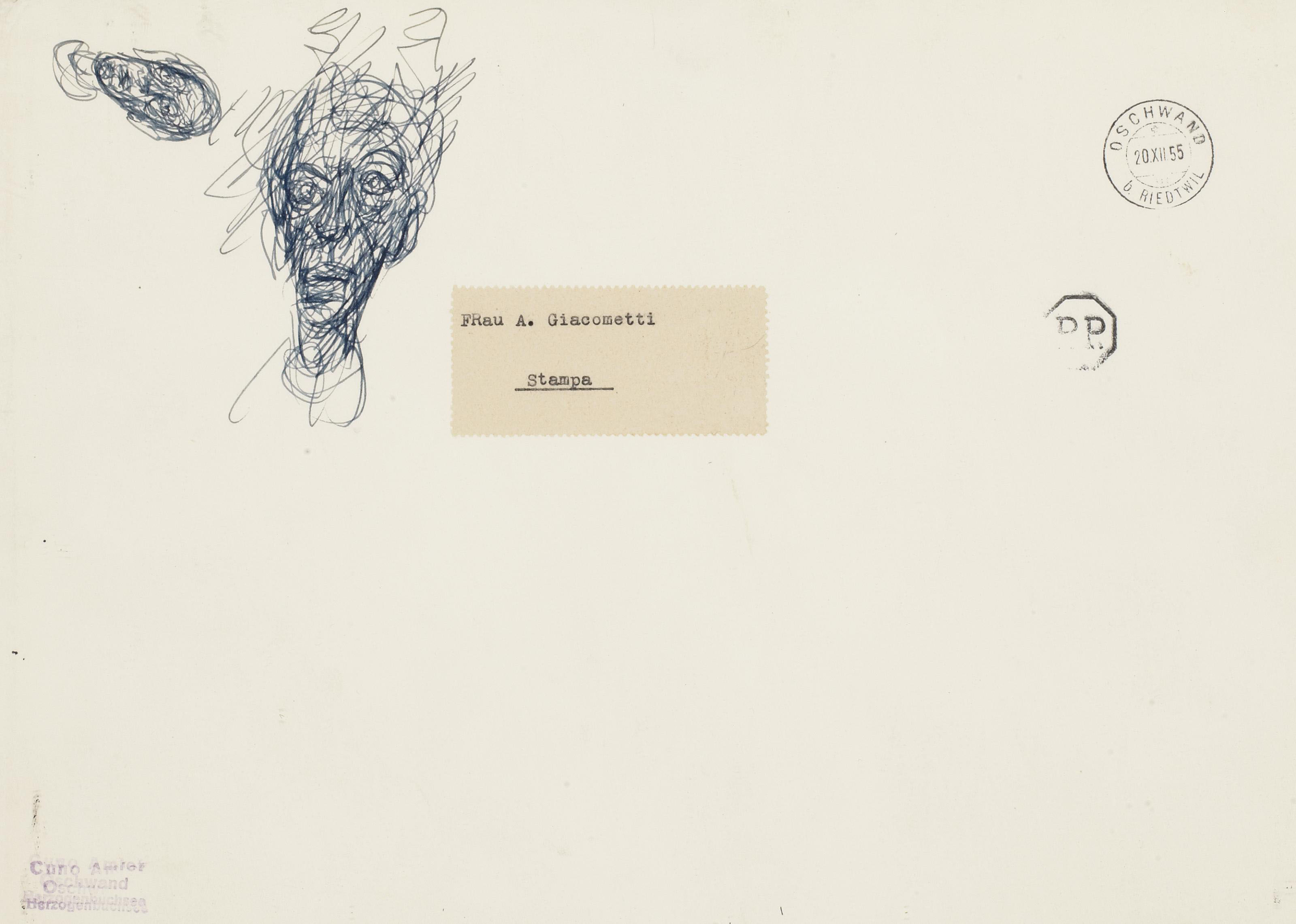 Alberto Giacometti — Два человека наедине
